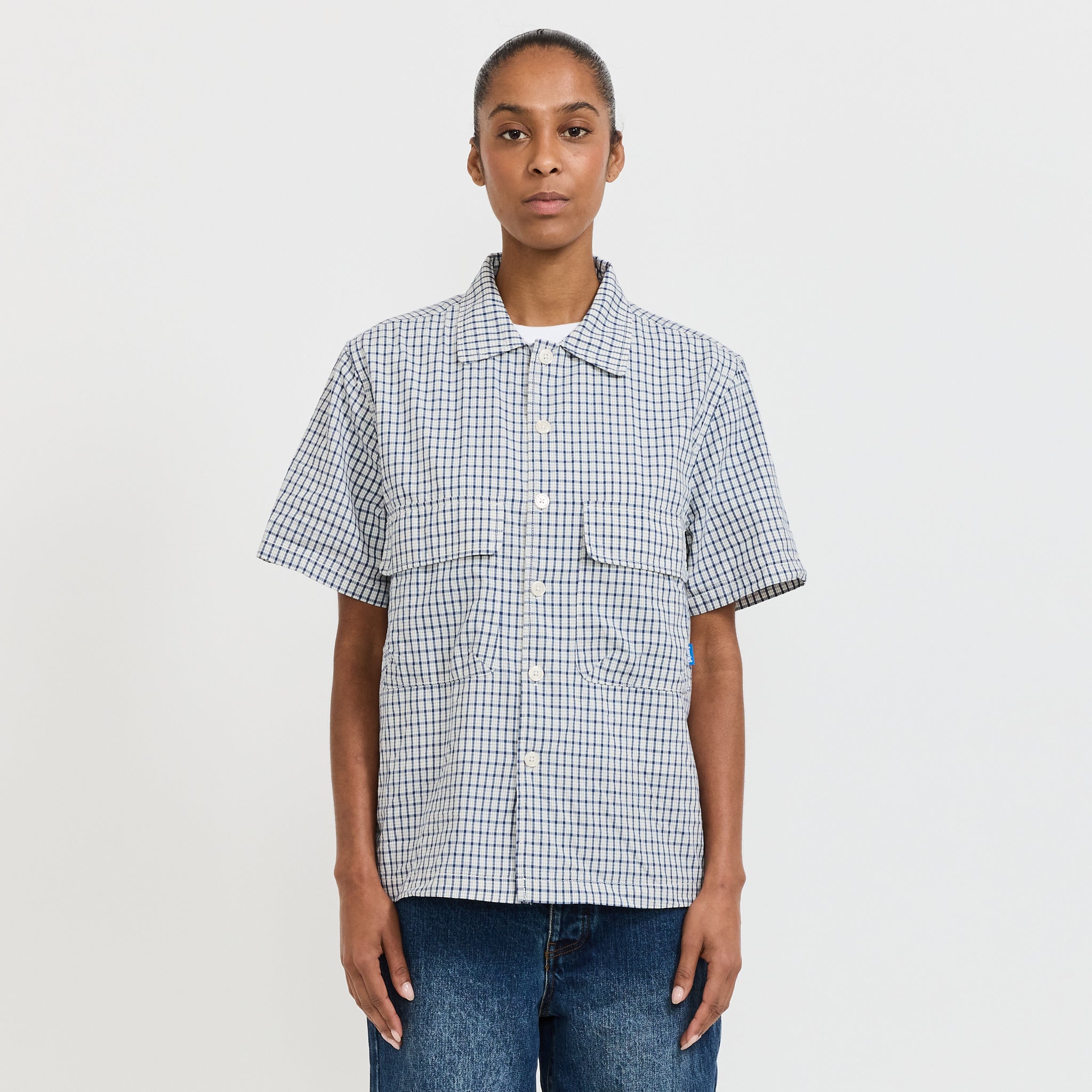 Larriet | Womens Kendalls Short Sleeve Shirt Picnic Plaid | Maplestore