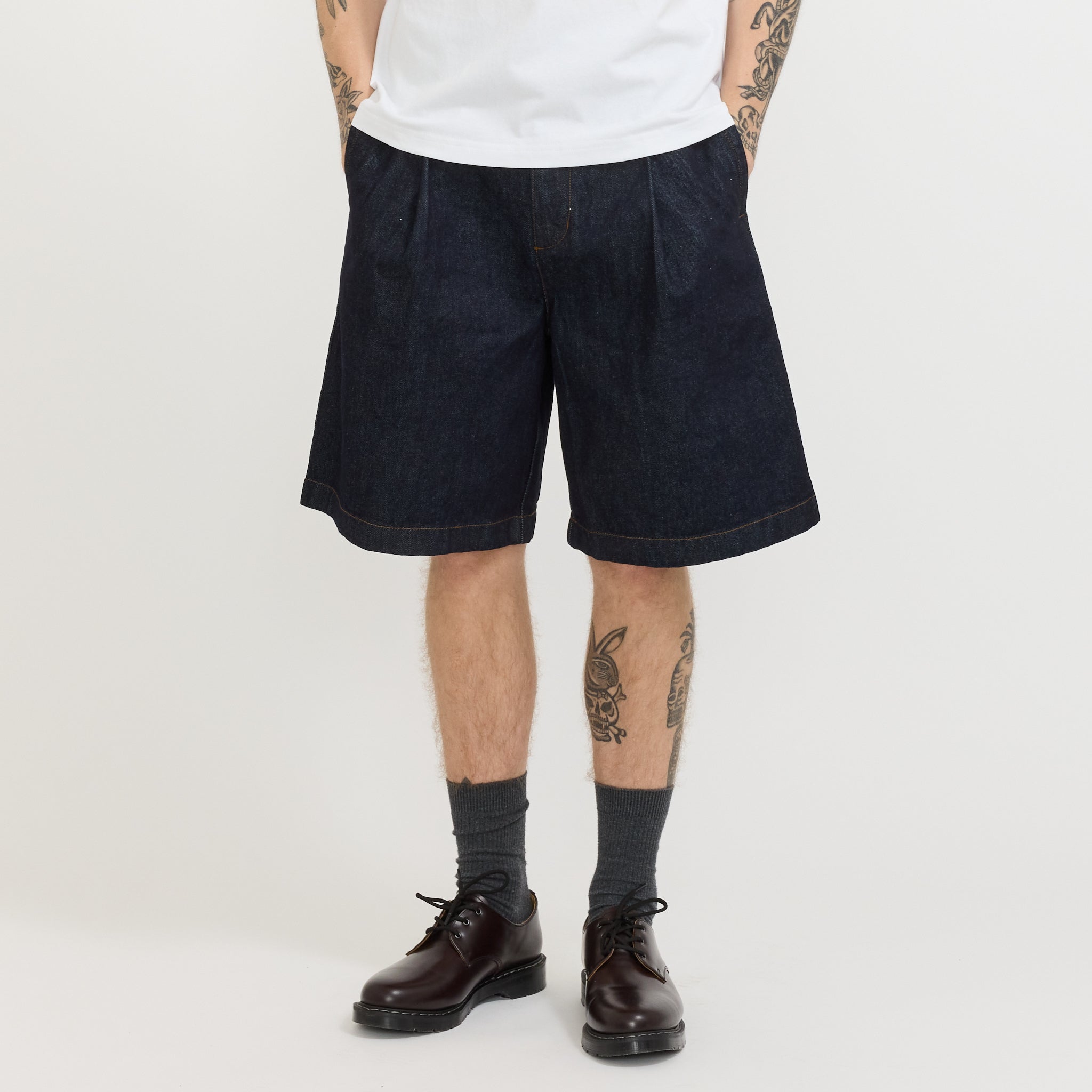 Lyu Short Indigo