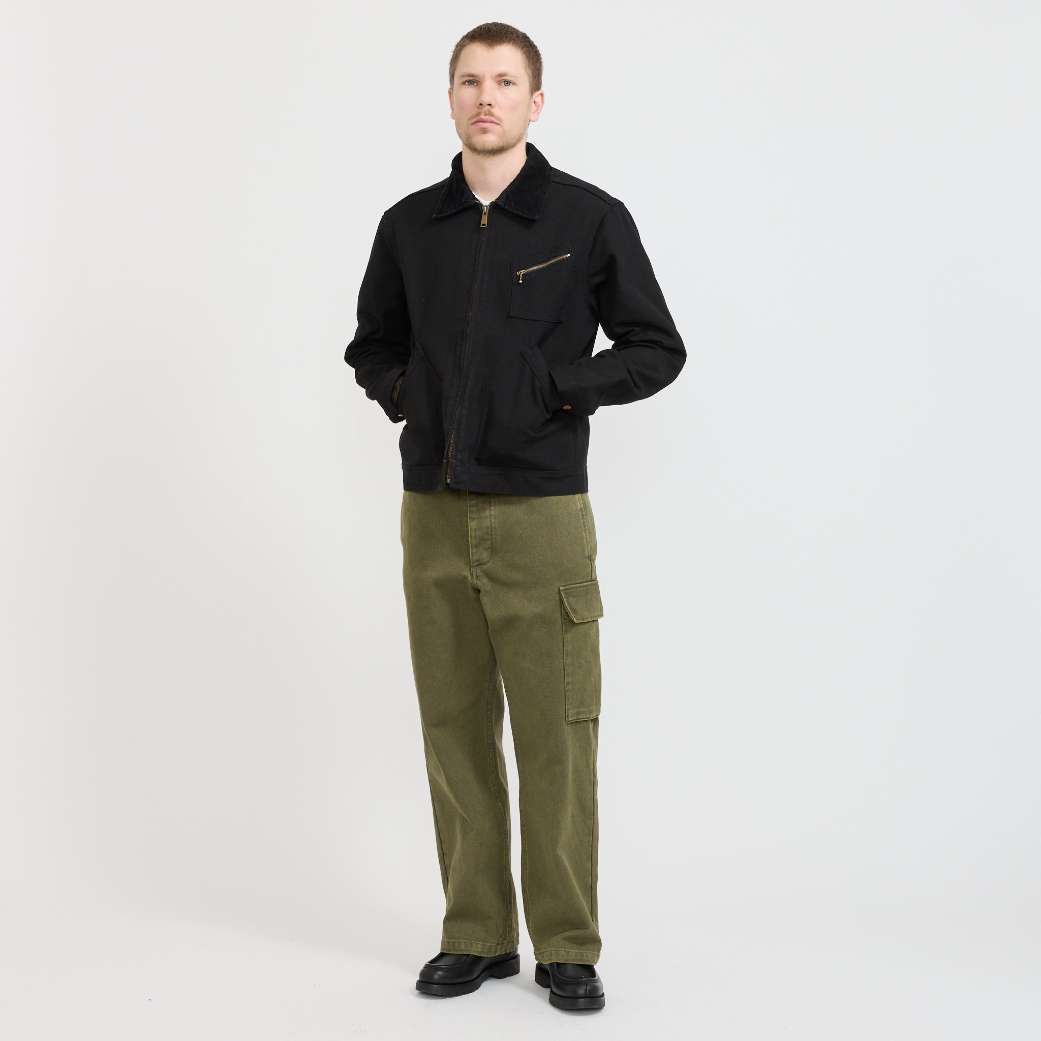 Larriet | Ranch Jacket Used Black | Maplestore