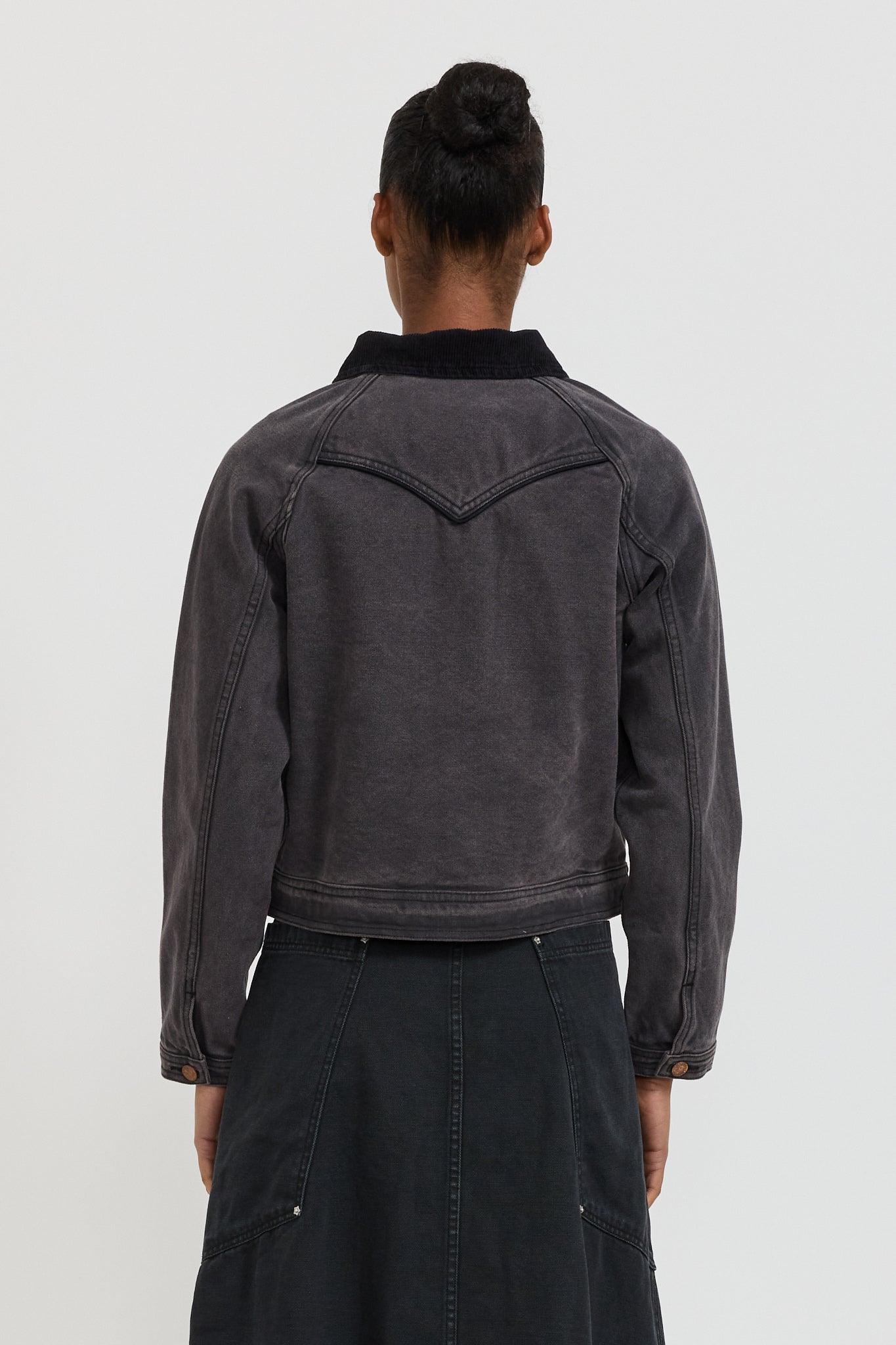 Larriet | Womens Ranch Jacket Used Black | Maplestore