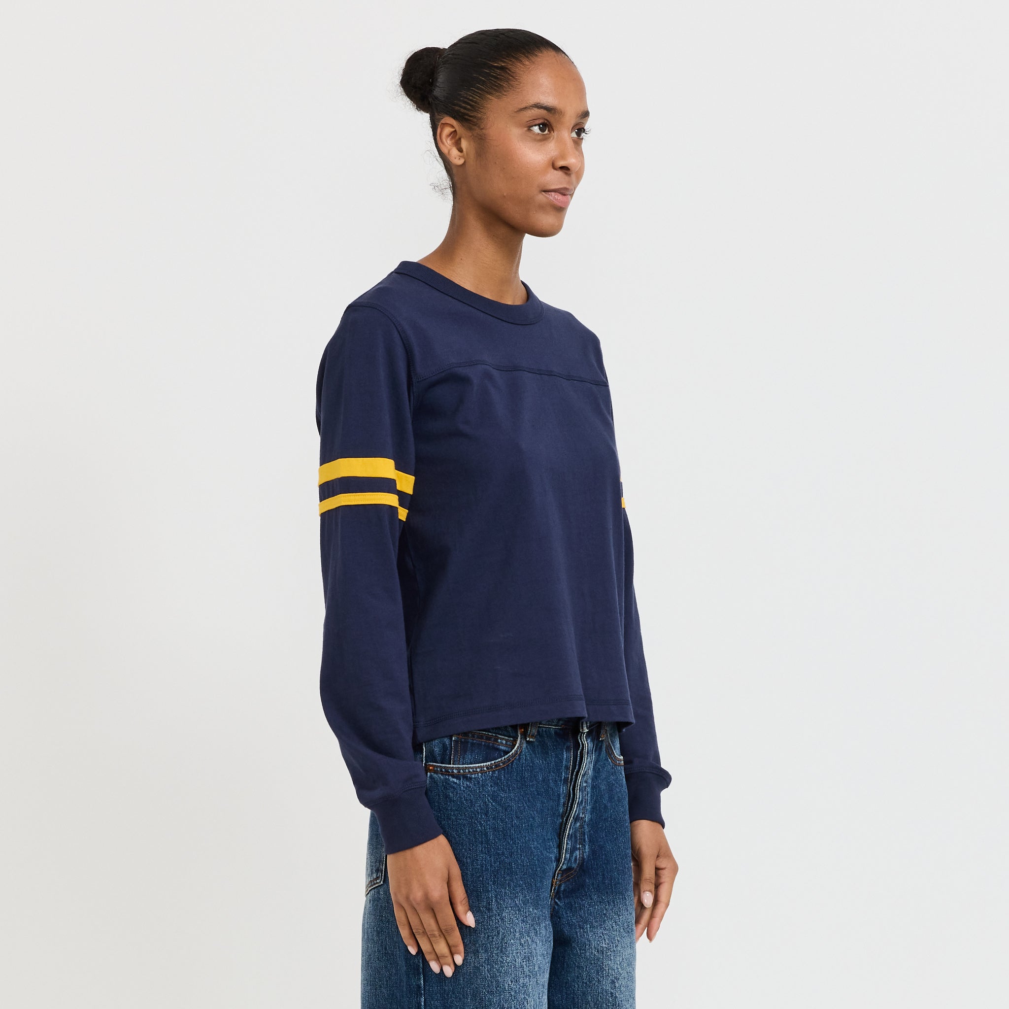 Larriet | Tullum Long Sleeve Tee Navy | Maplestore