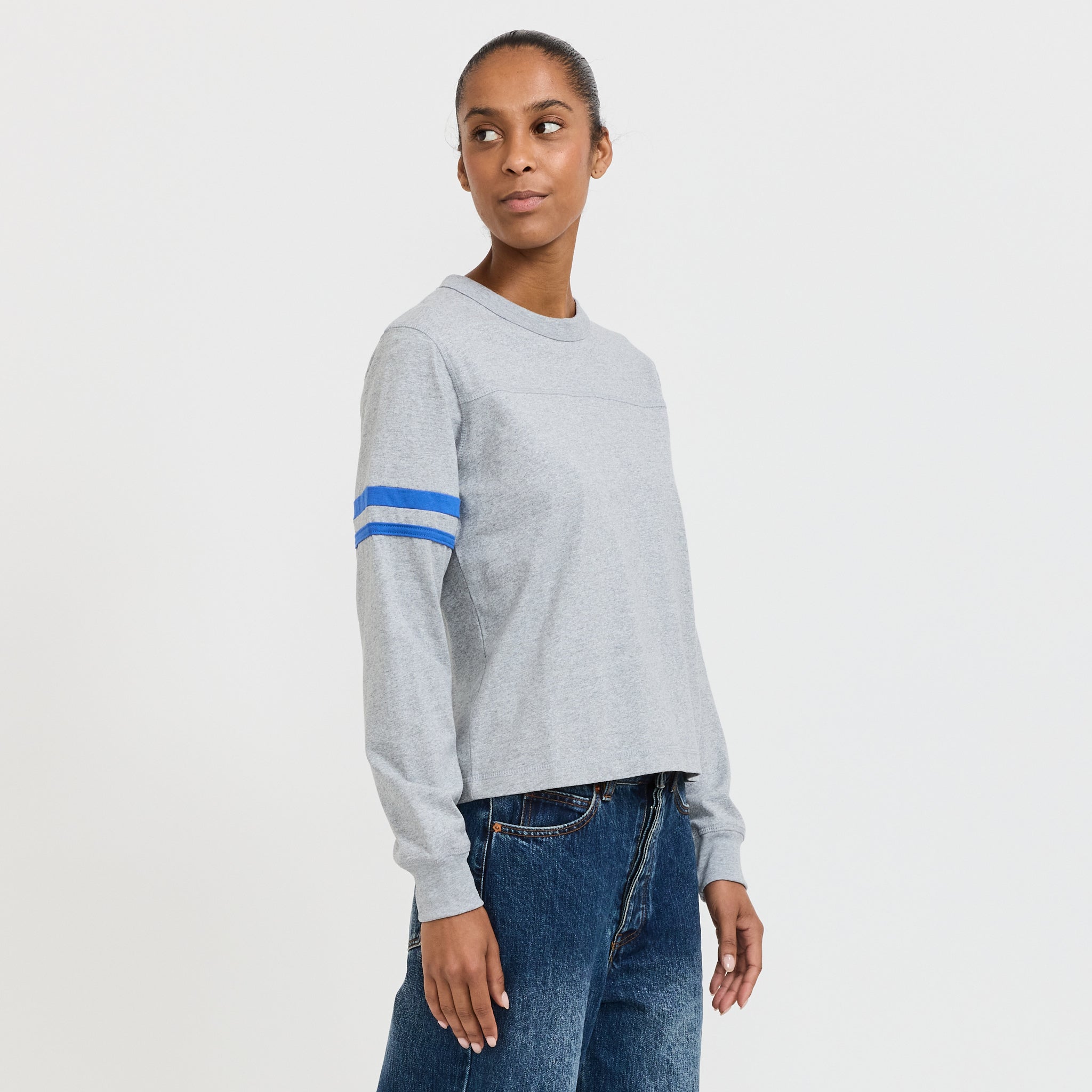 Tullum Long Sleeve Tee Grey Marle