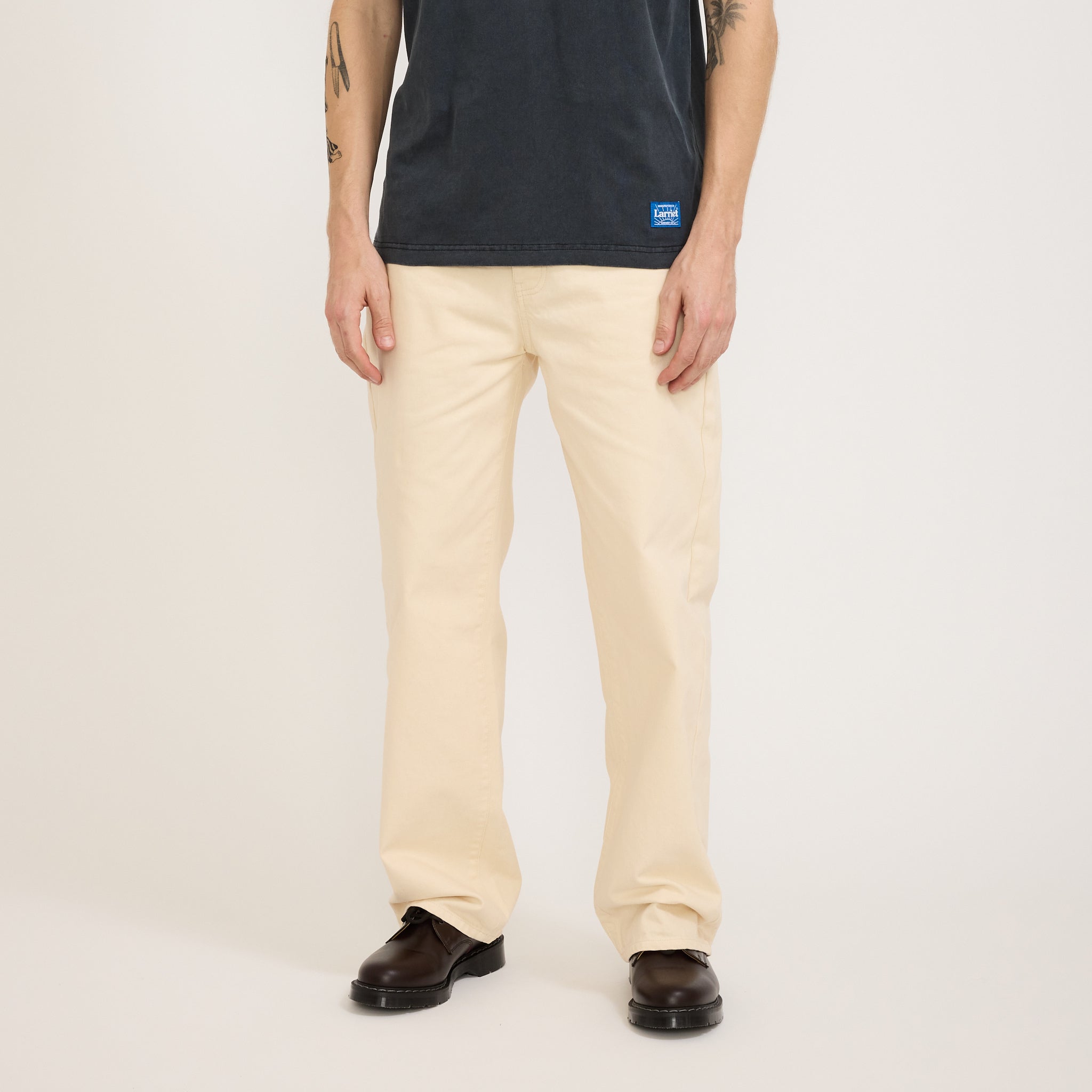 Larriet | Wale Jeans Natural | Maplestore
