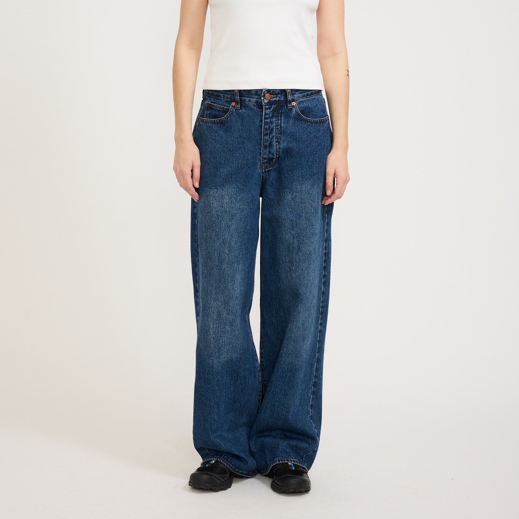 Womens Wale Jeans 70s Wash