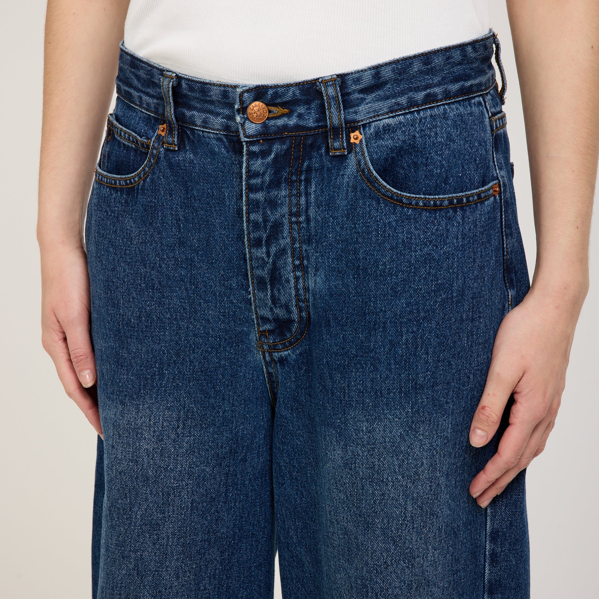 Womens Wale Jeans 70s Wash