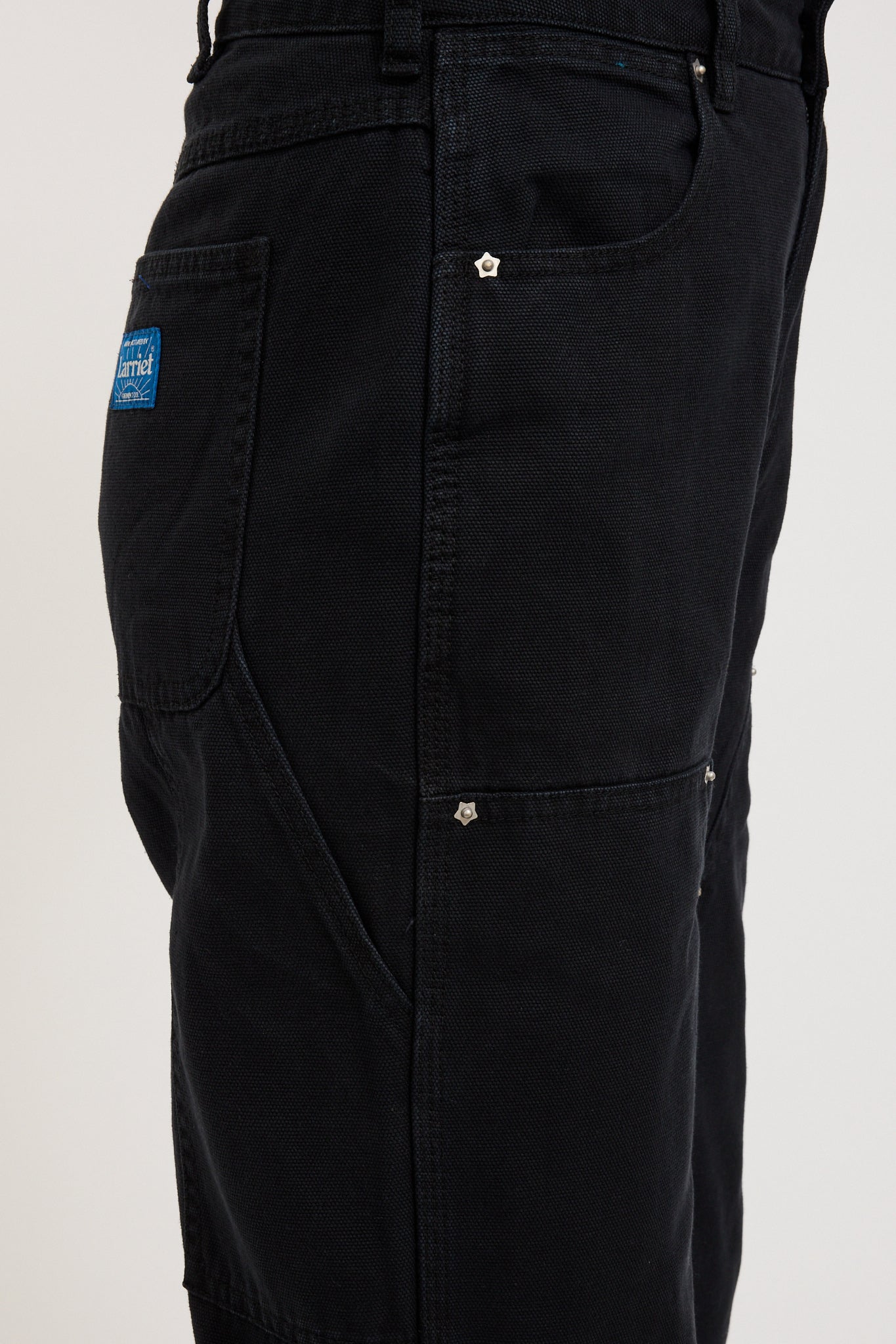 Larriet | Womens Double Knee Carpenter Pant Used Black | Maplestore