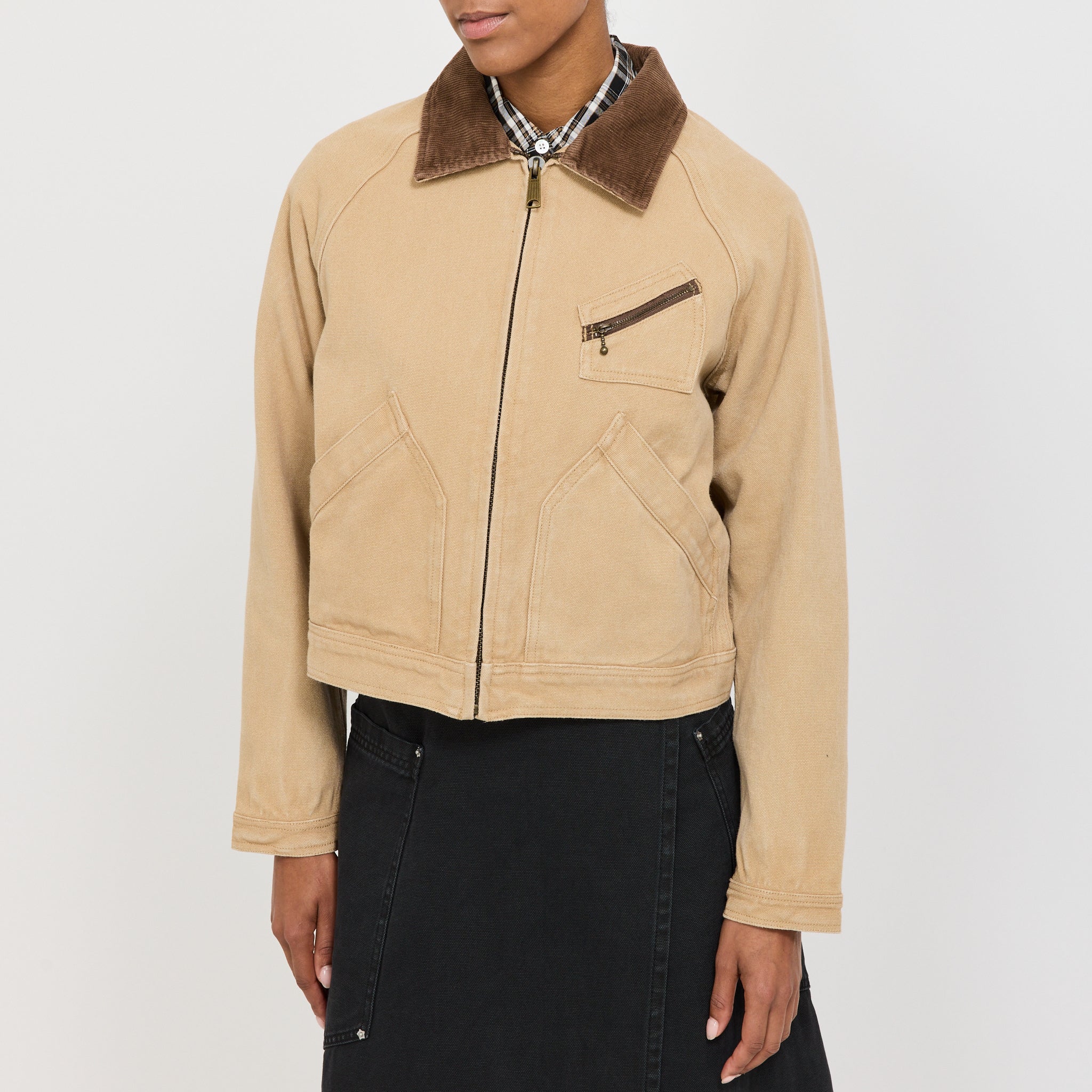 Womens Ranch Jacket Used Tan