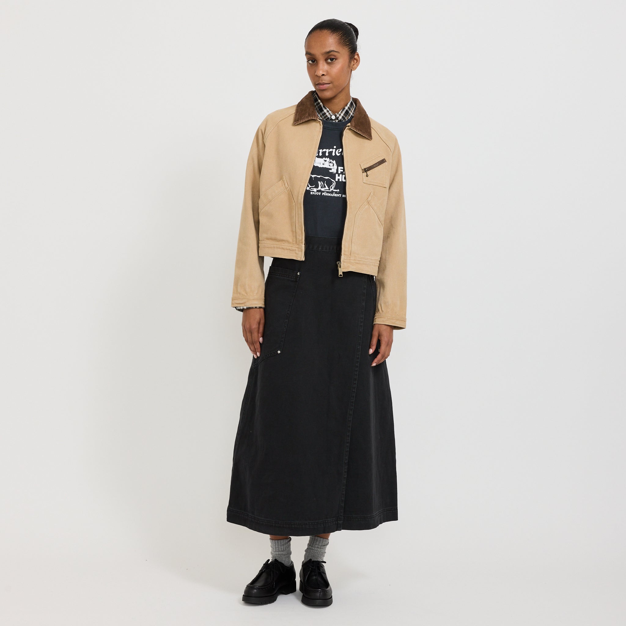 Womens Ranch Jacket Used Tan