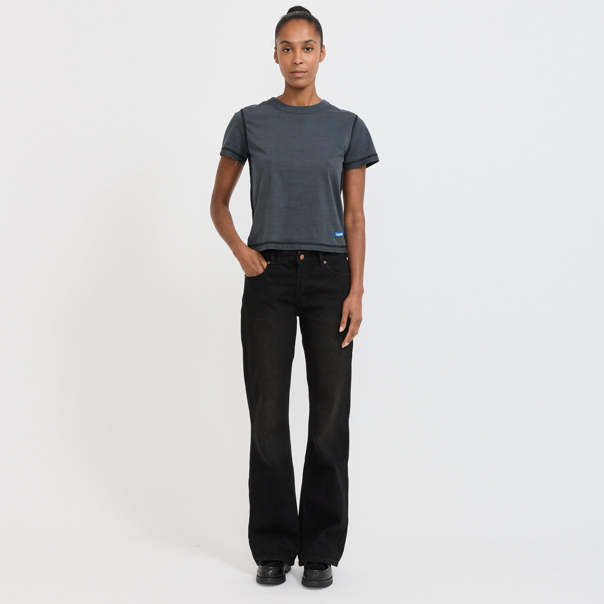 Womens Vini Jeans Used Black