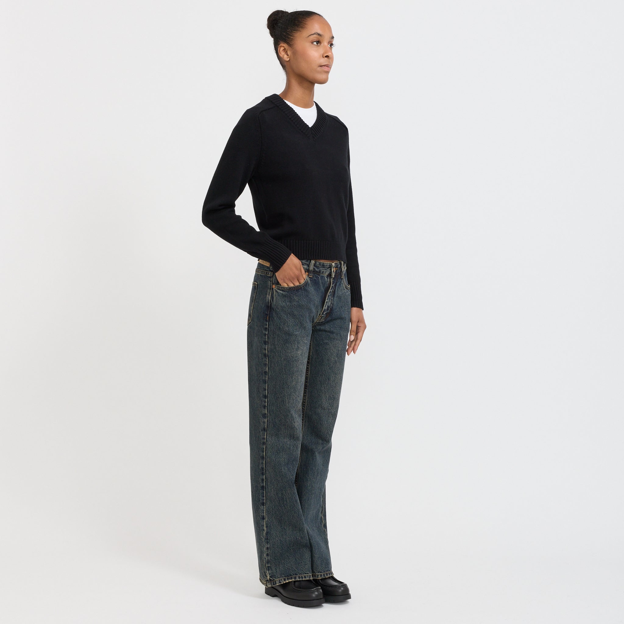 Womens Vini Jeans Dirty Indigo