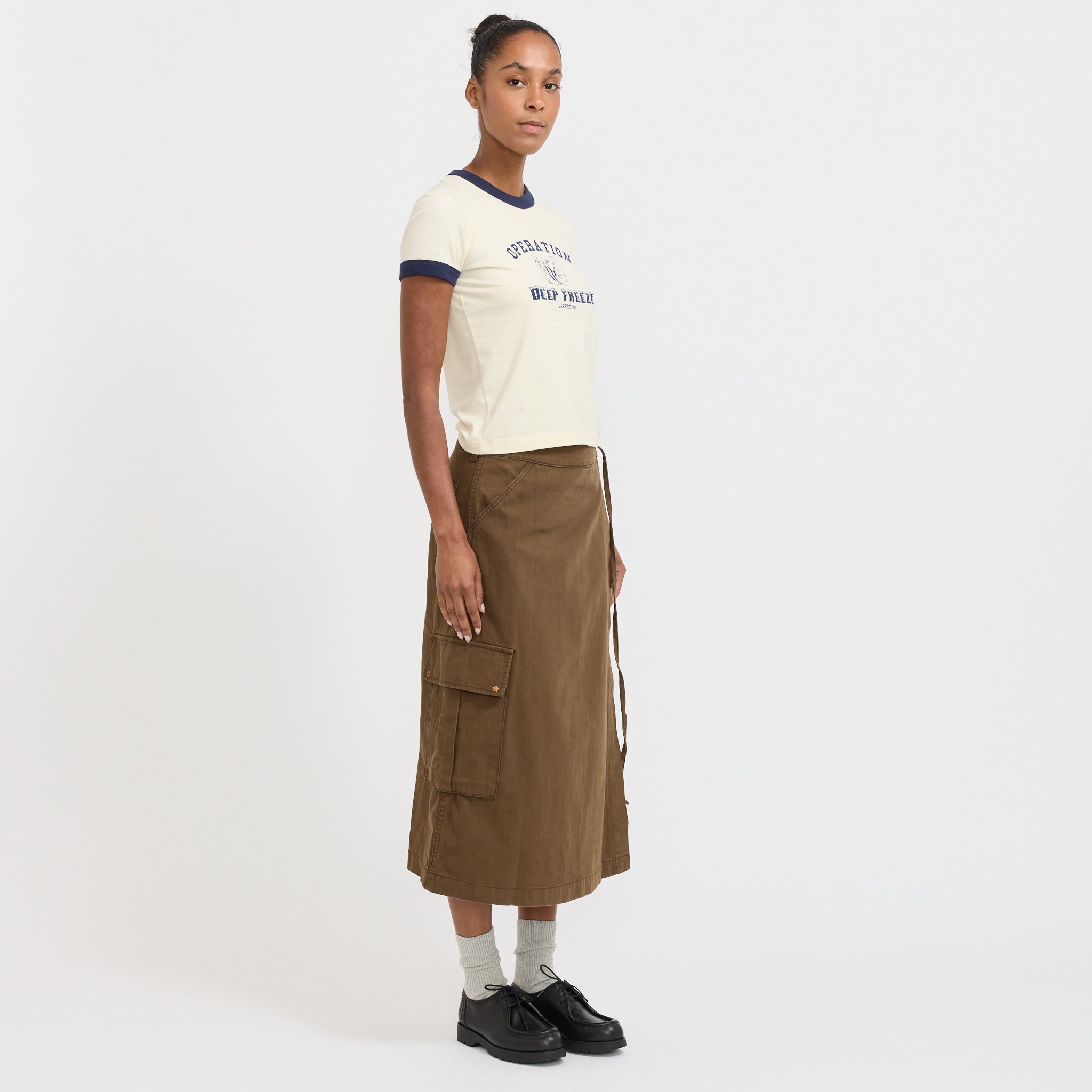 Womens Deep Freeze Tee Natural