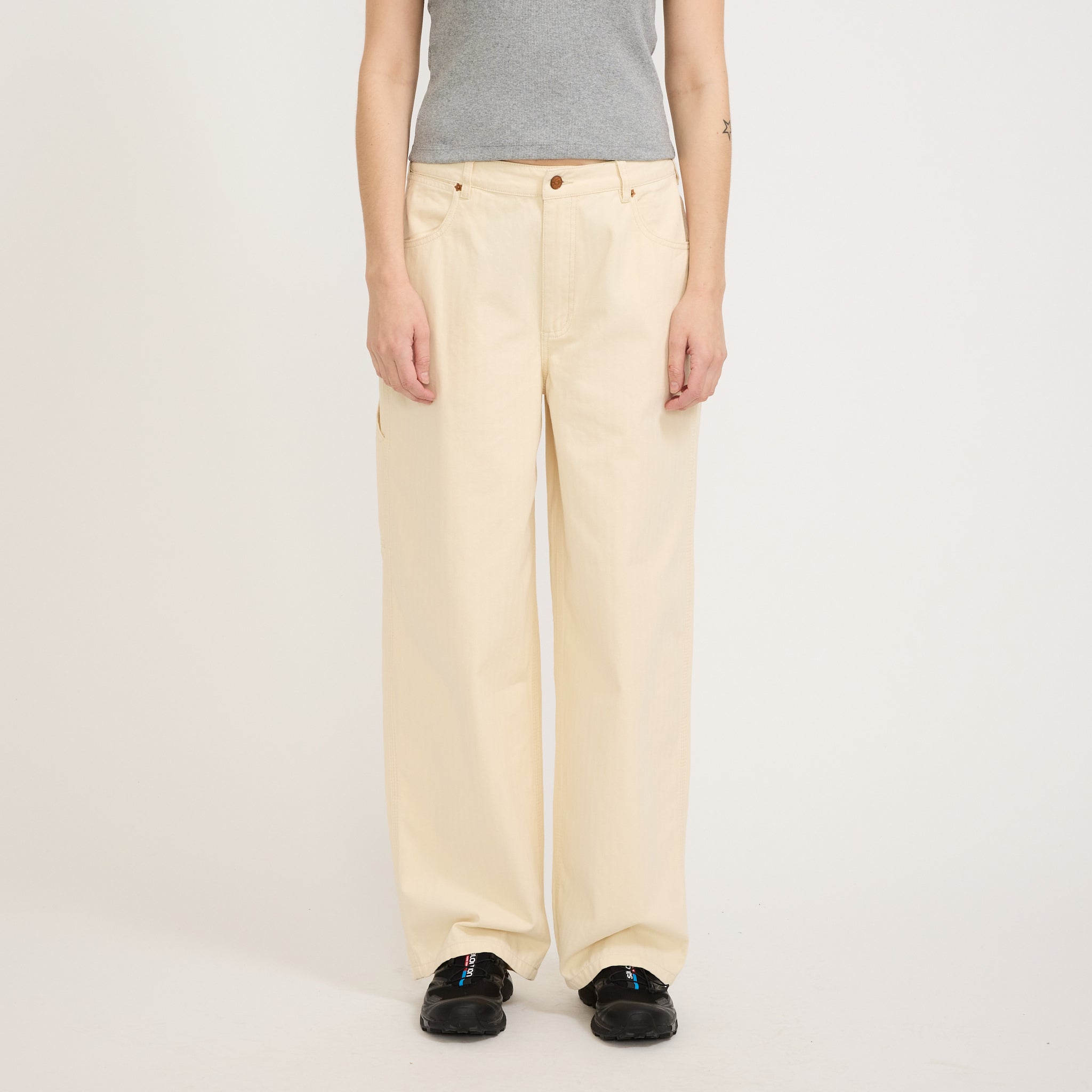 Larriet | Womens Work Pant Natural | Maplestore