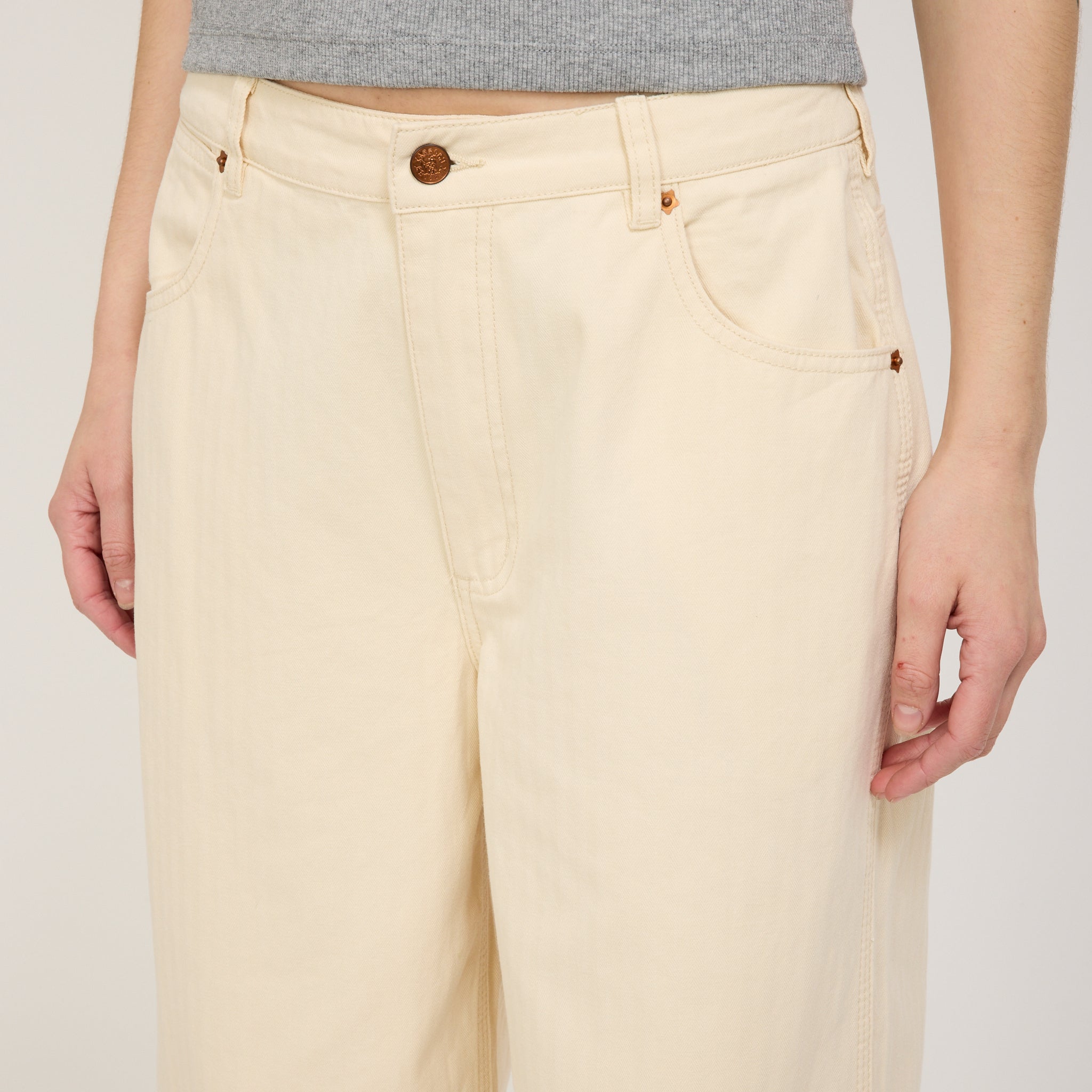 Larriet | Womens Work Pant Natural | Maplestore
