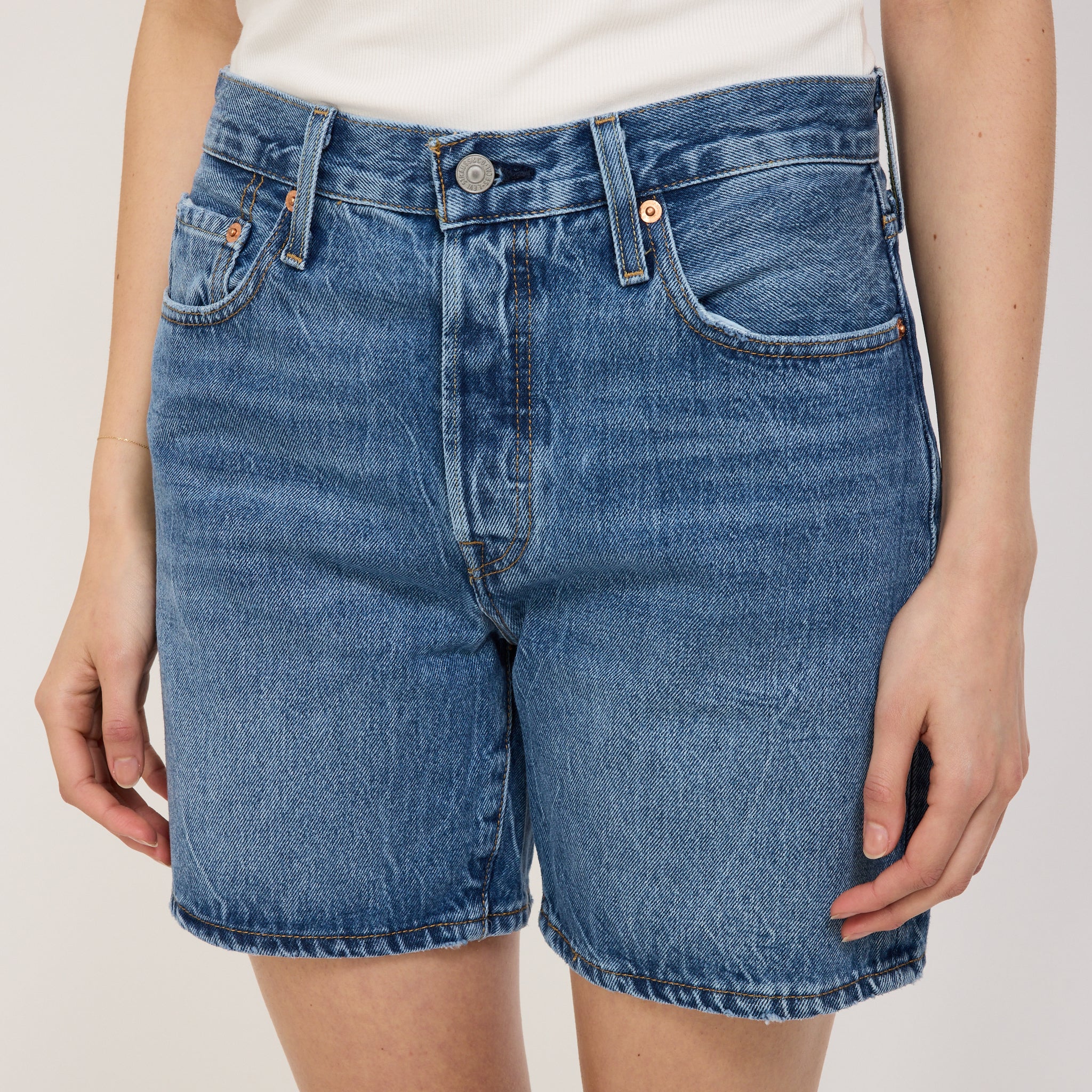 Levis | 501 Mid Thigh Short Blue Beauty | Maplestore