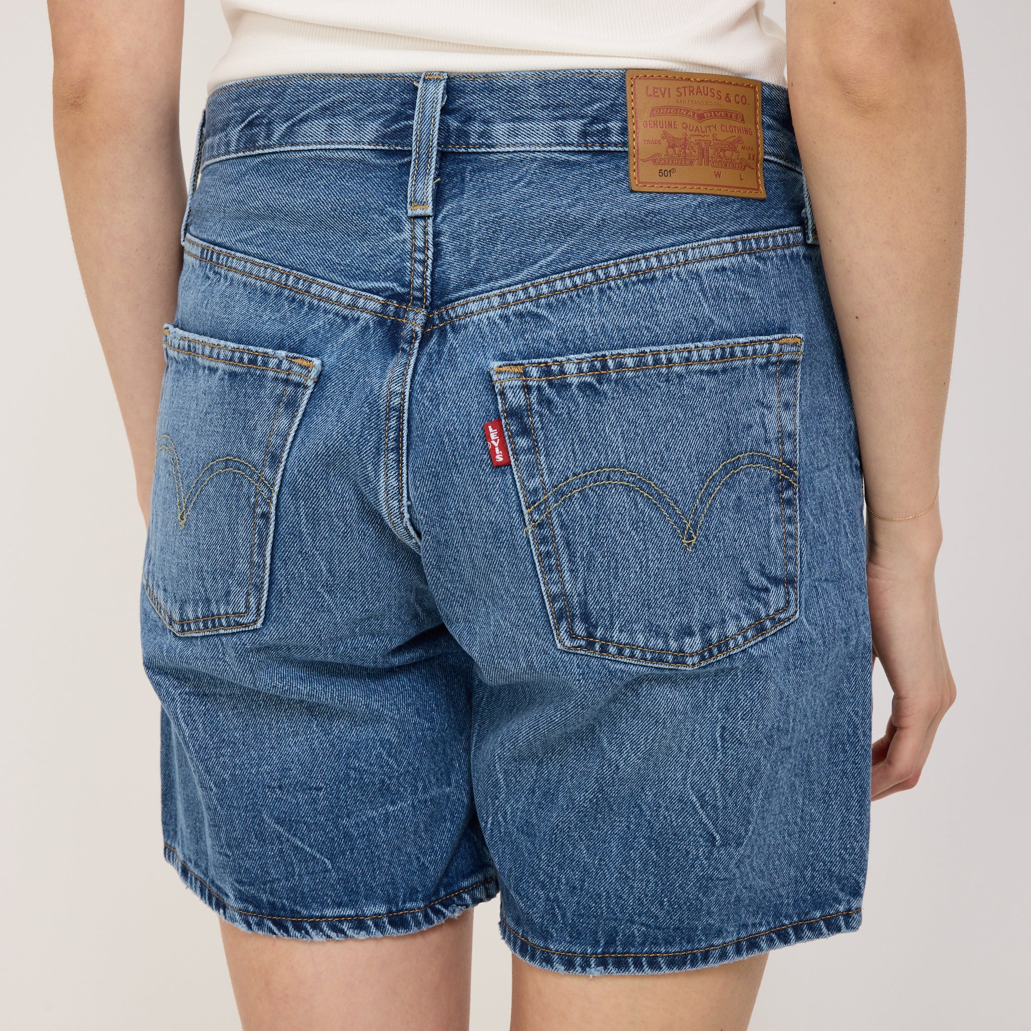 Levis | 501 Mid Thigh Short Blue Beauty | Maplestore