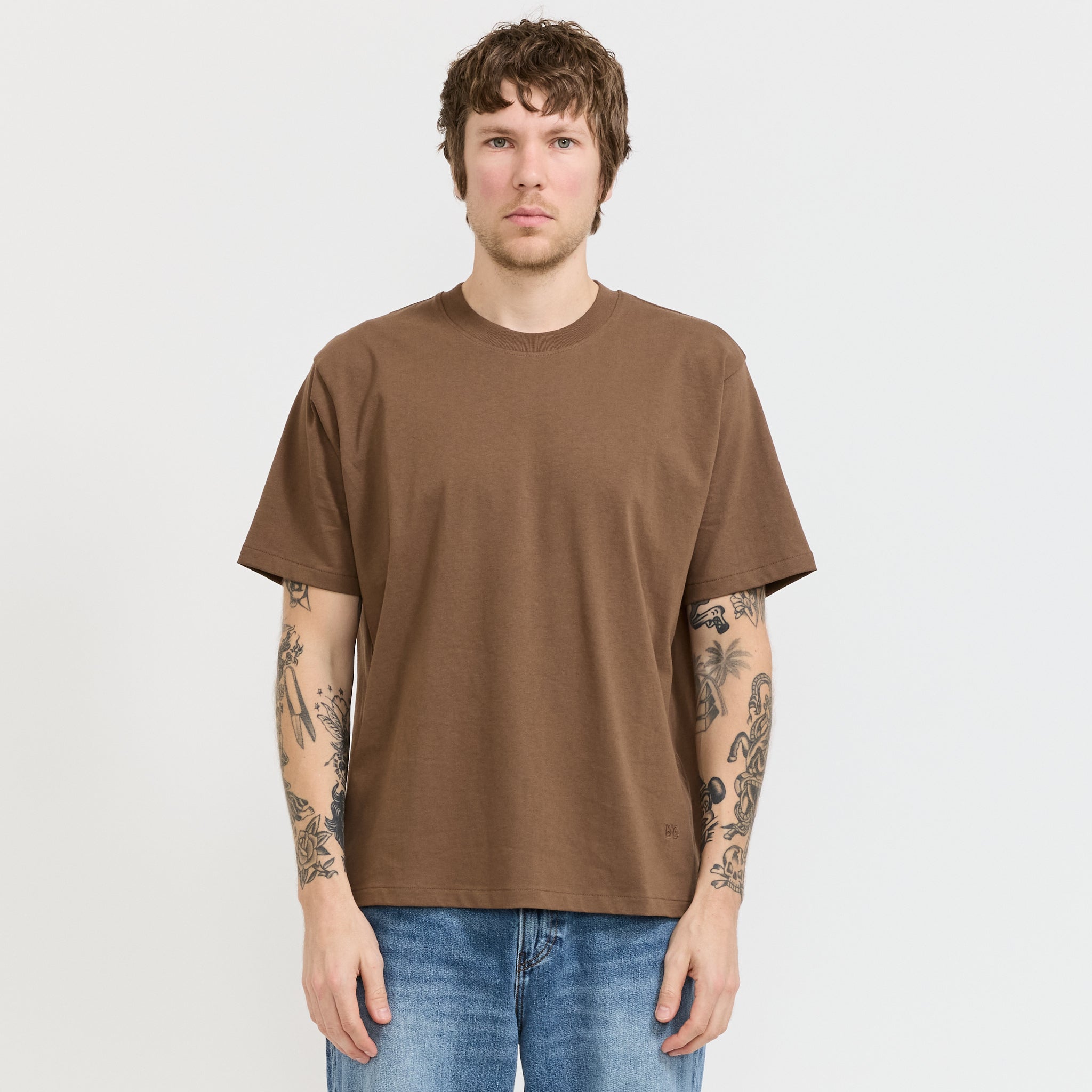 Blue Tab Relaxed Tee Rain Drum