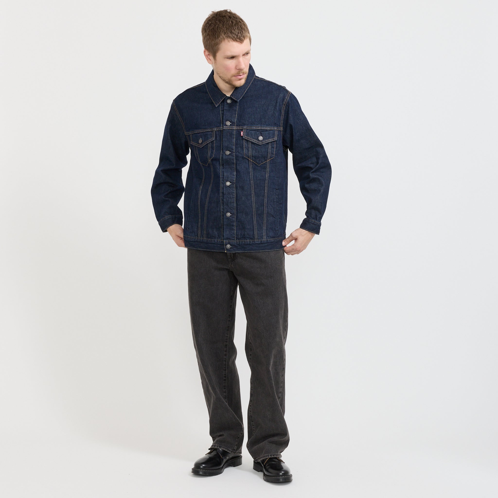 Levis | Relaxed Fit Trucker Jacket Wash It Out Rinse | Maplestore