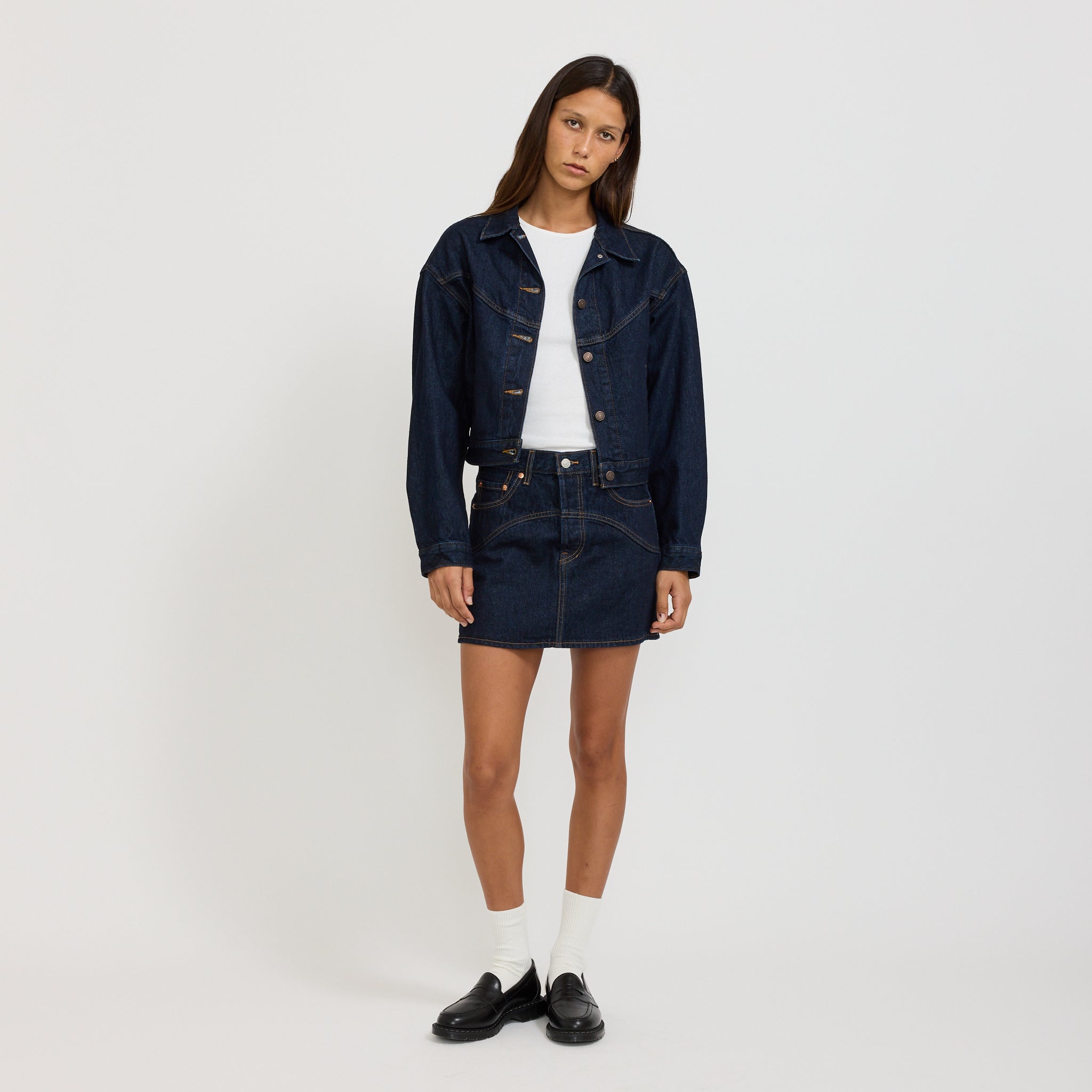 Levis | Shrunken 90's Trucker Western Dream Nice Dreams | Maplestore