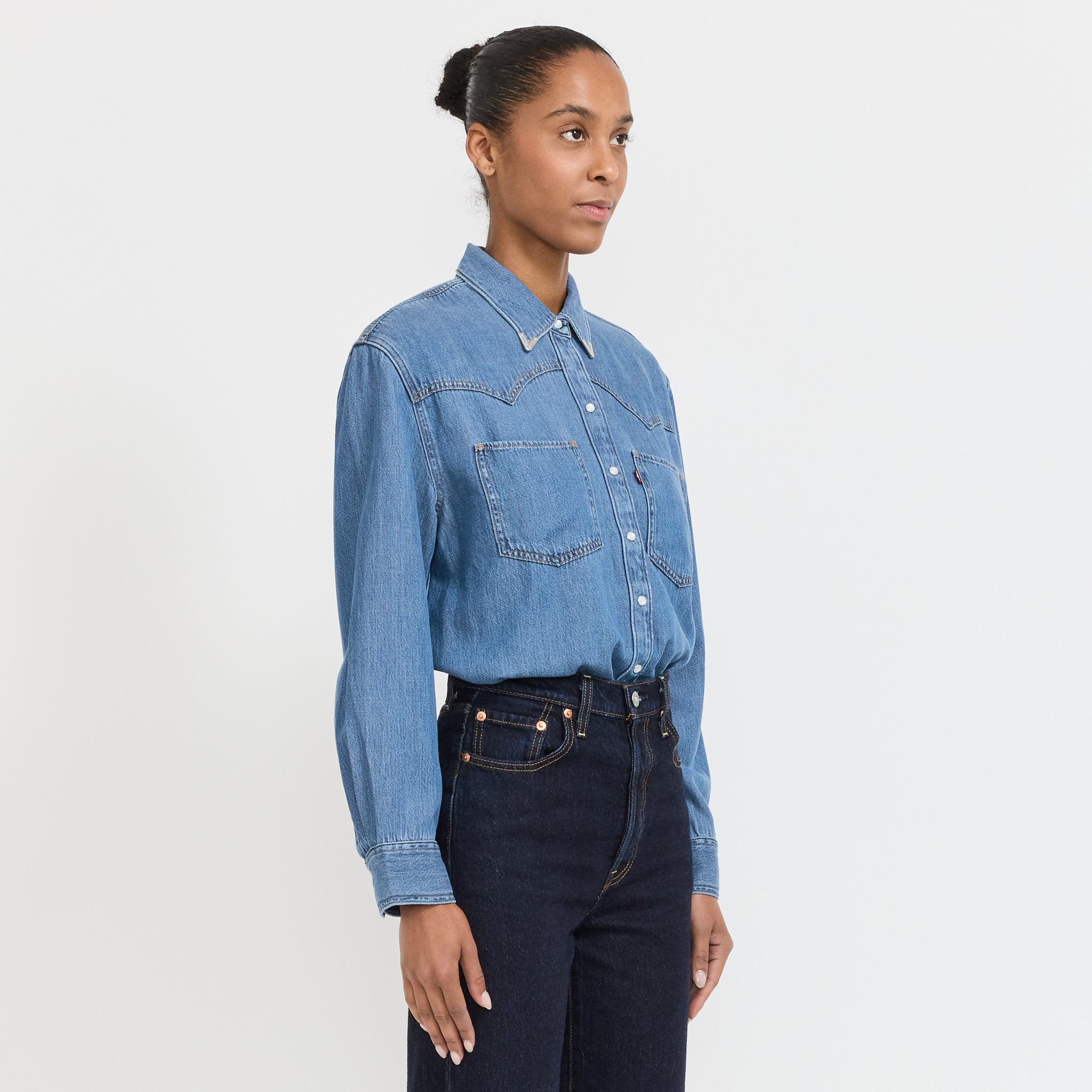 Teodora Western Shirt Going Steady Tippe