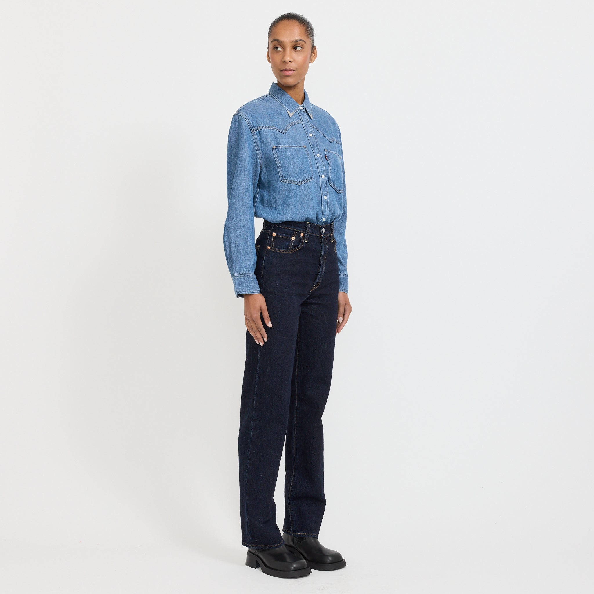 Teodora Western Shirt Going Steady Tippe