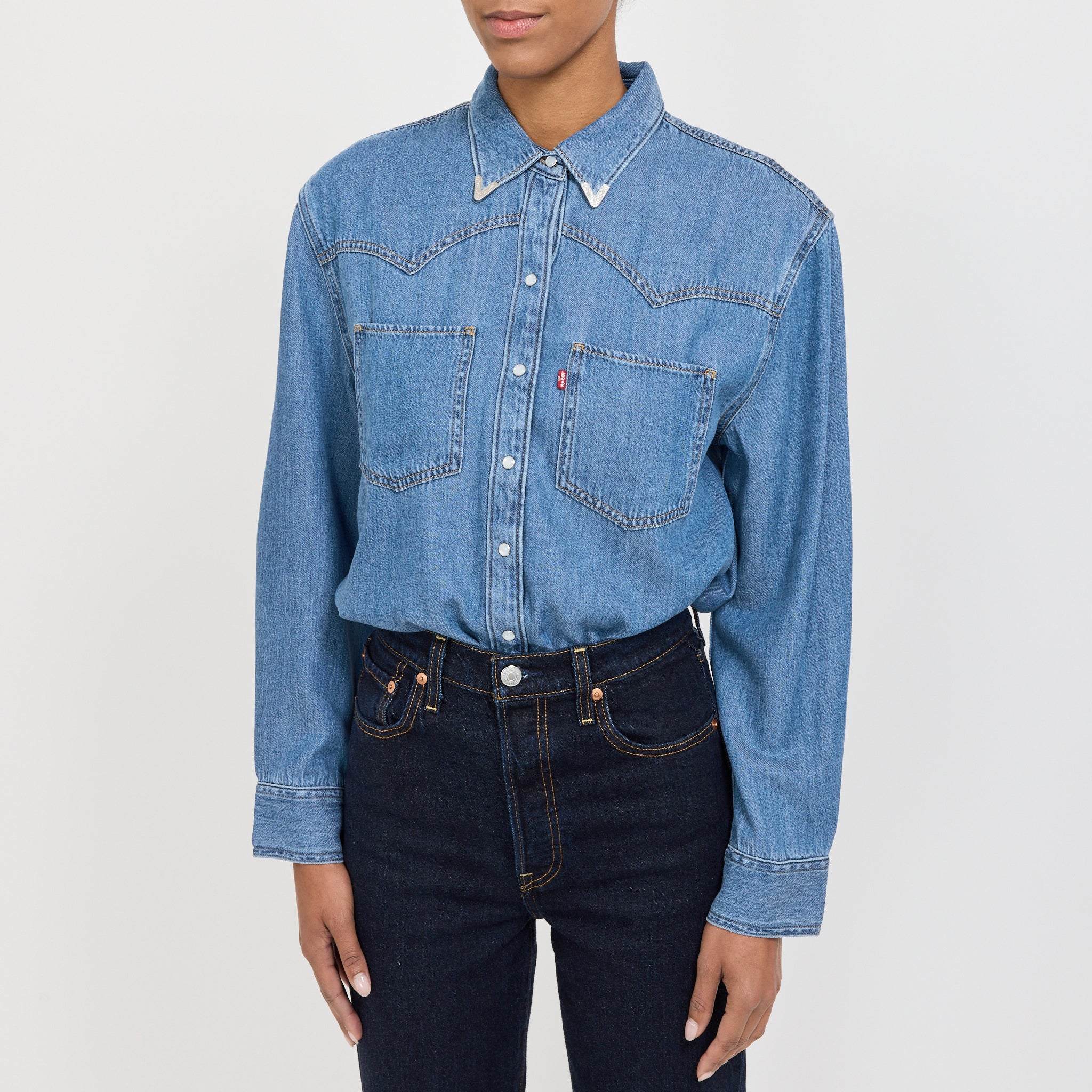 Teodora Western Shirt Going Steady Tippe
