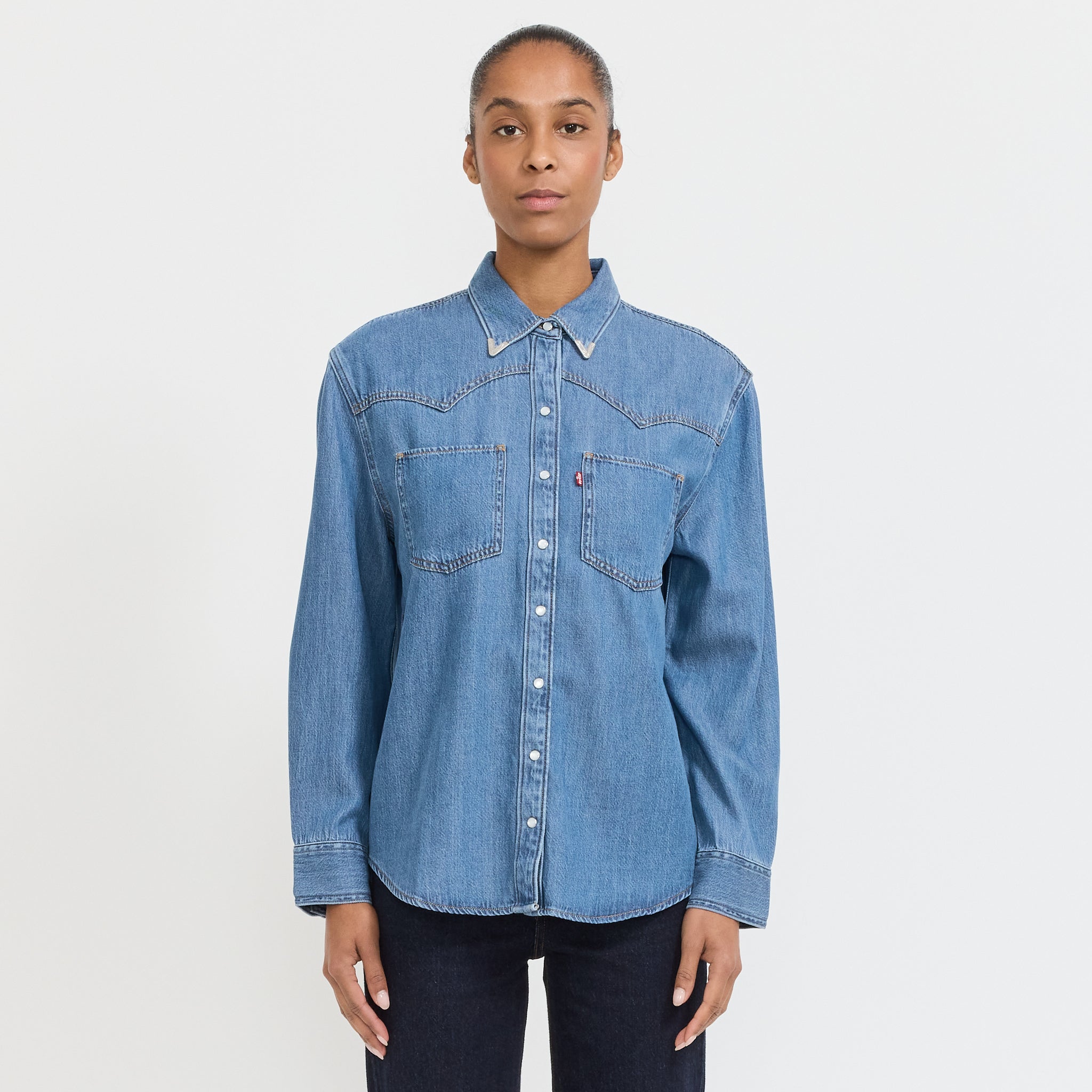 Teodora Western Shirt Going Steady Tippe