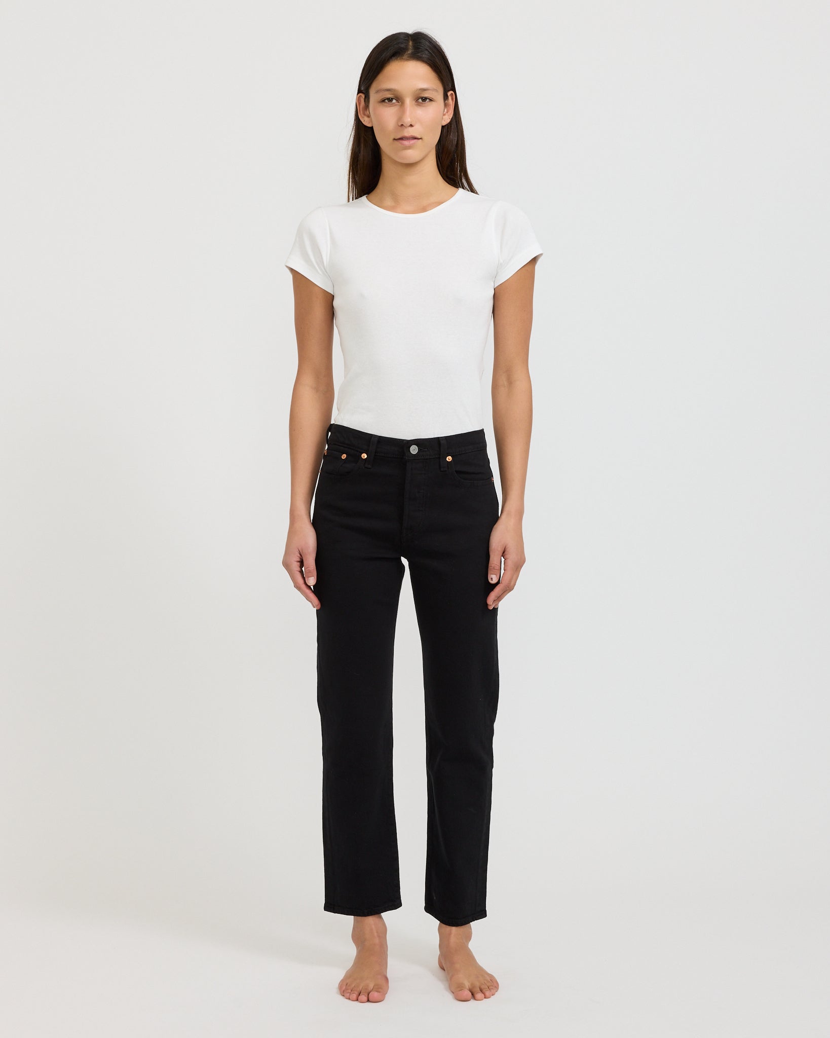 Levis | Wedgie Straight Black Sprout | Maplestore
