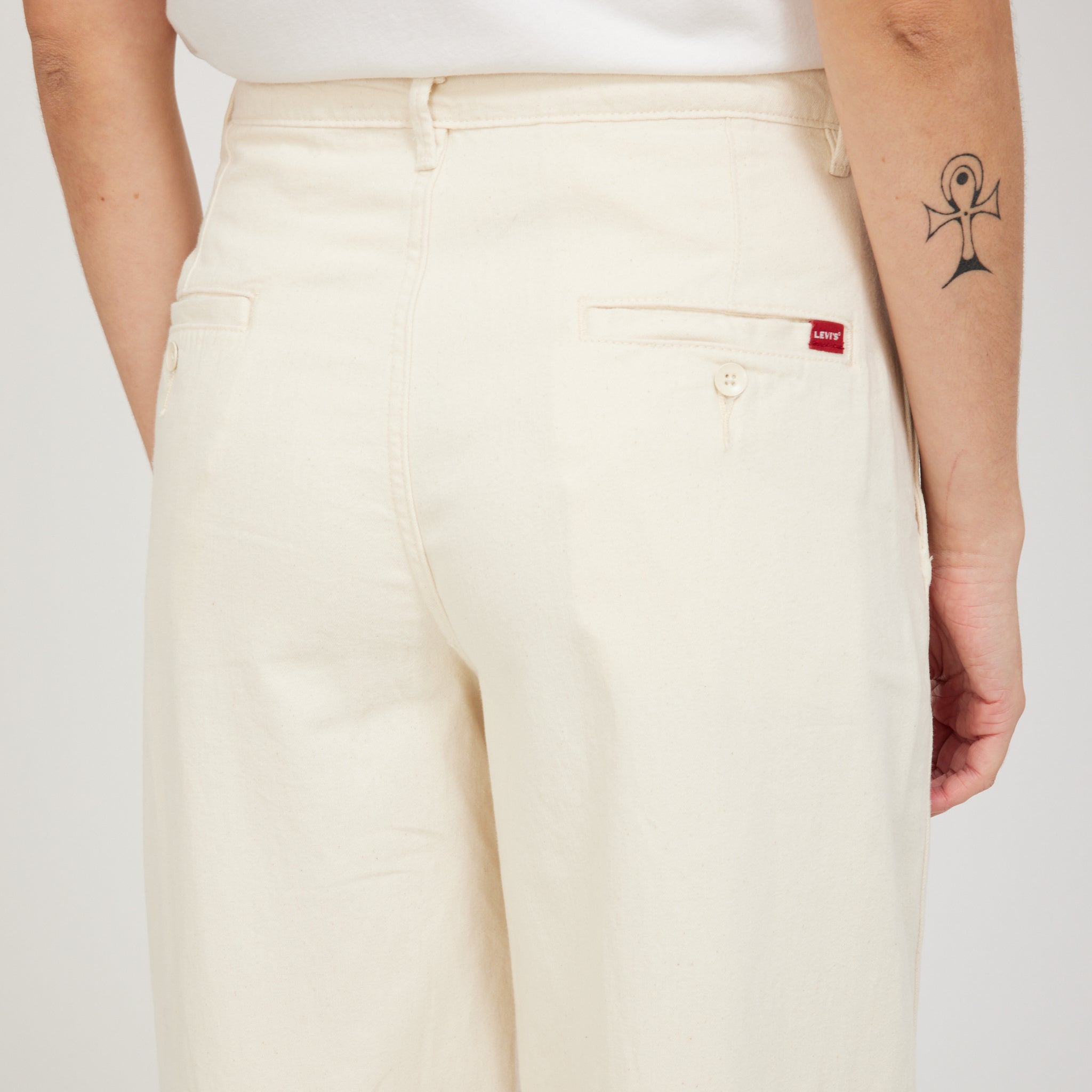 Wellthread Orchard Soft Straight Trouser Soft Ceramic