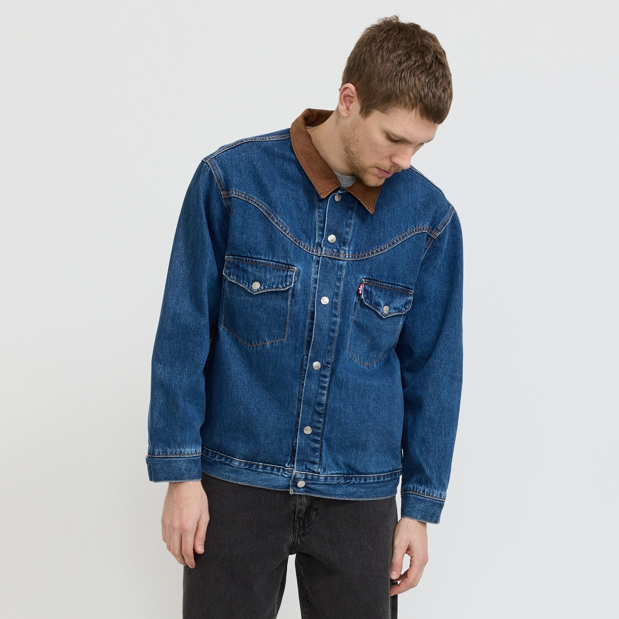 Levis | Western Shorthorn North Action Trucker | Maplestore