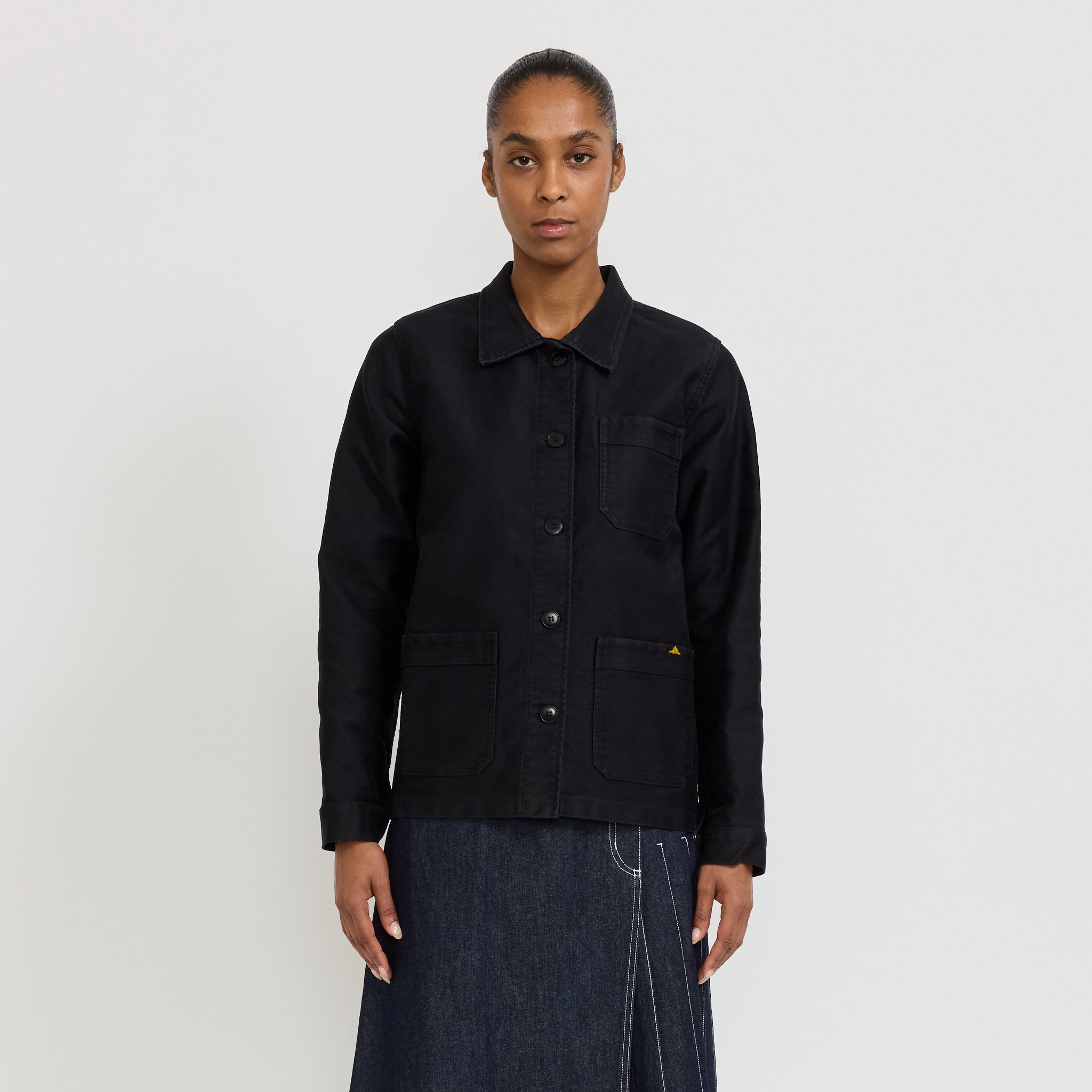 Le Mont Saint Michel | W's Genuine Work Jacket Black | Maplestore