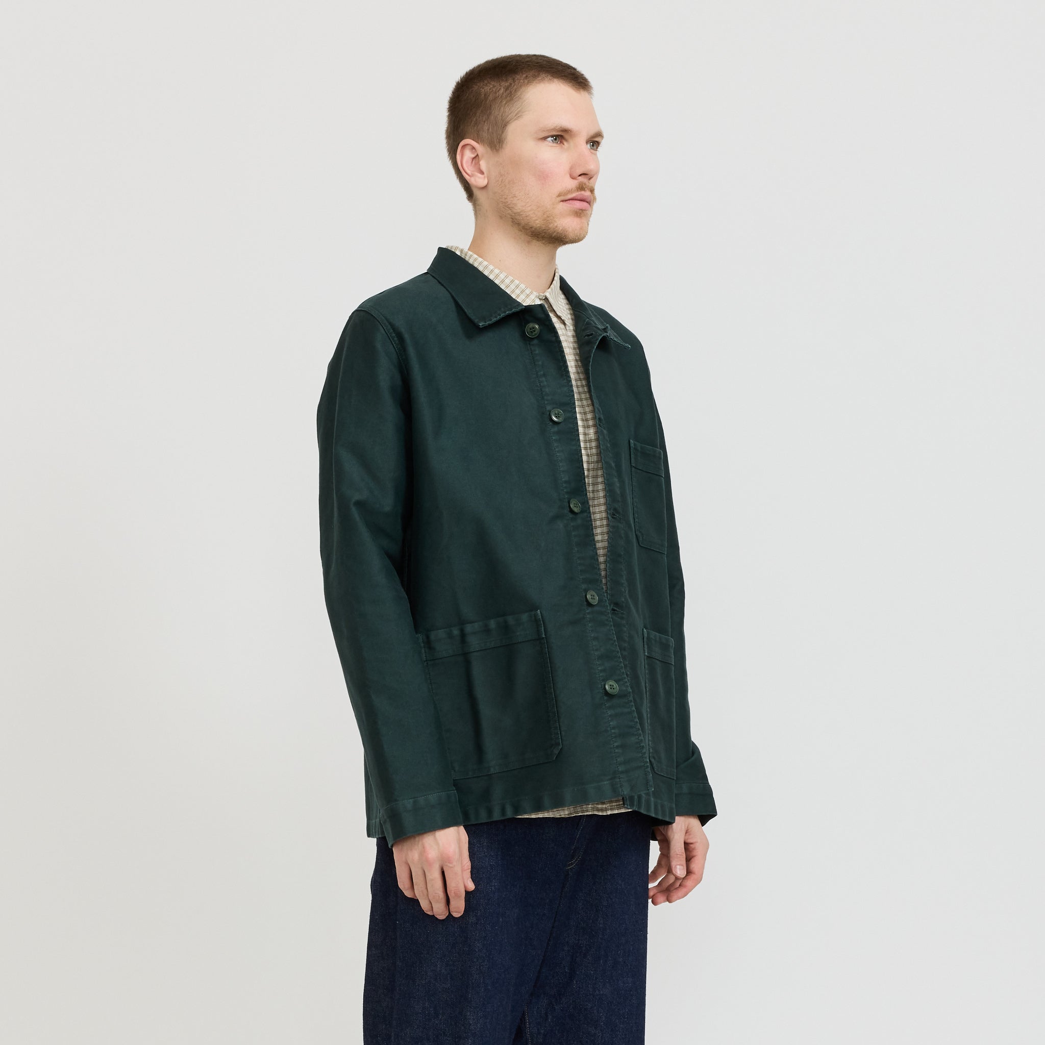 Le Mont Saint Michel | Genuine Work Jacket Forest | Maplestore