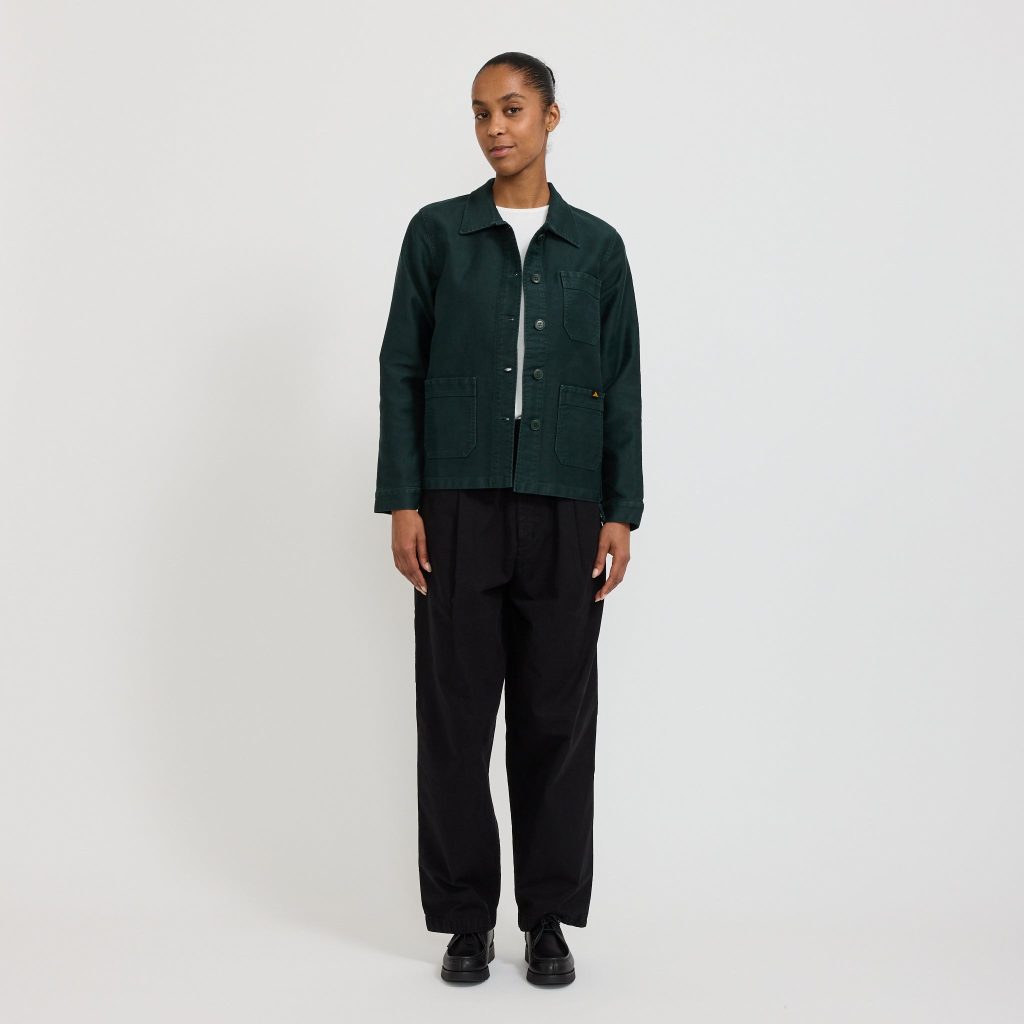 Le Mont Saint Michel | W's Genuine Work Jacket Forest | Maplestore