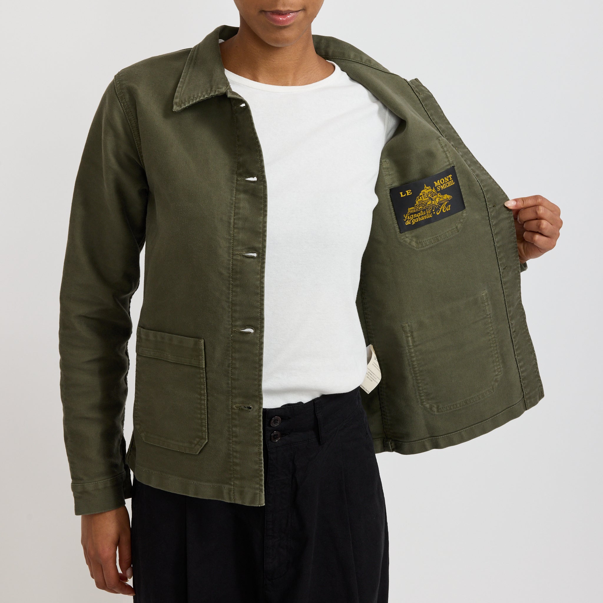 W's Genuine Work Jacket Kaki