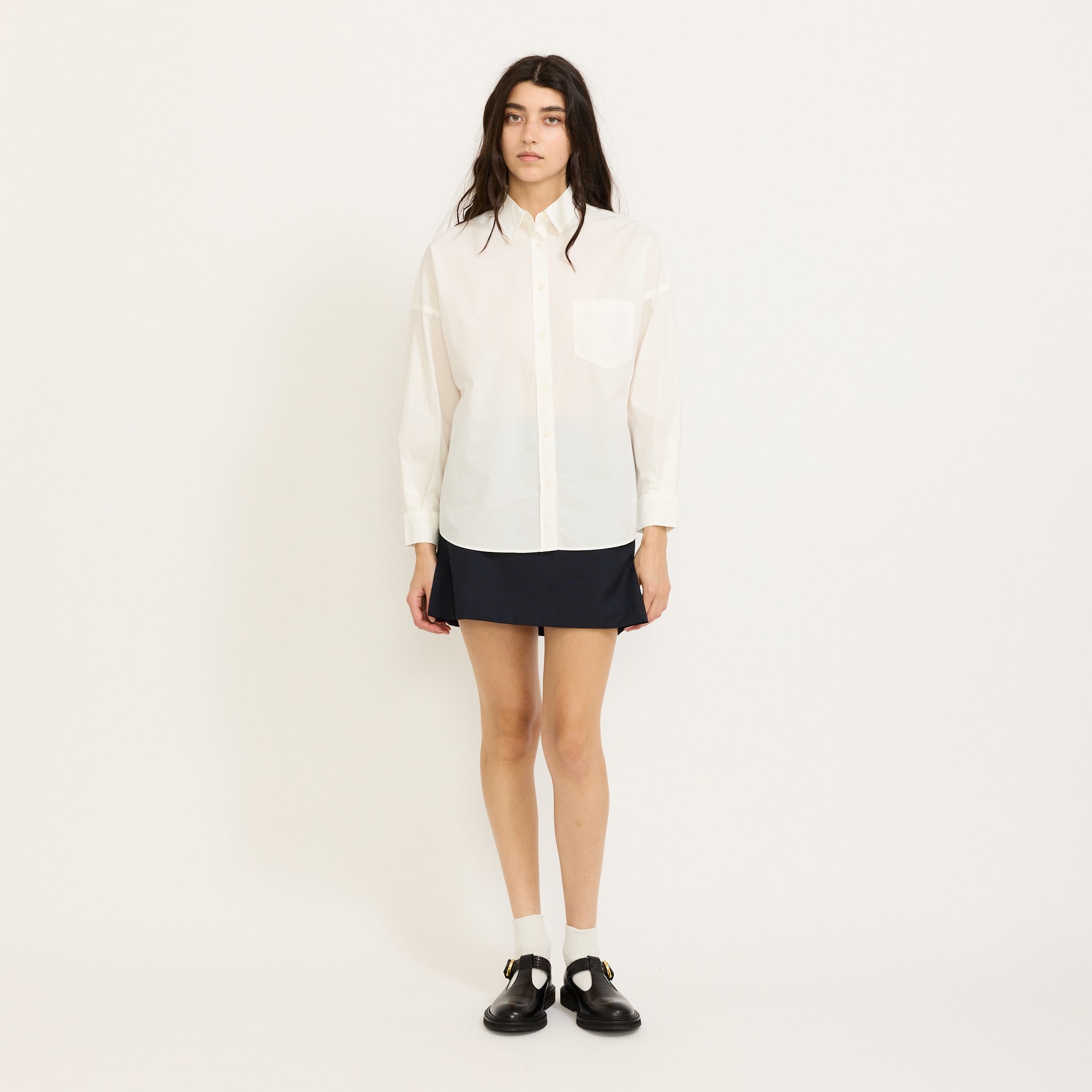 LMND | Chiara Shirt Classic White | Maplestore