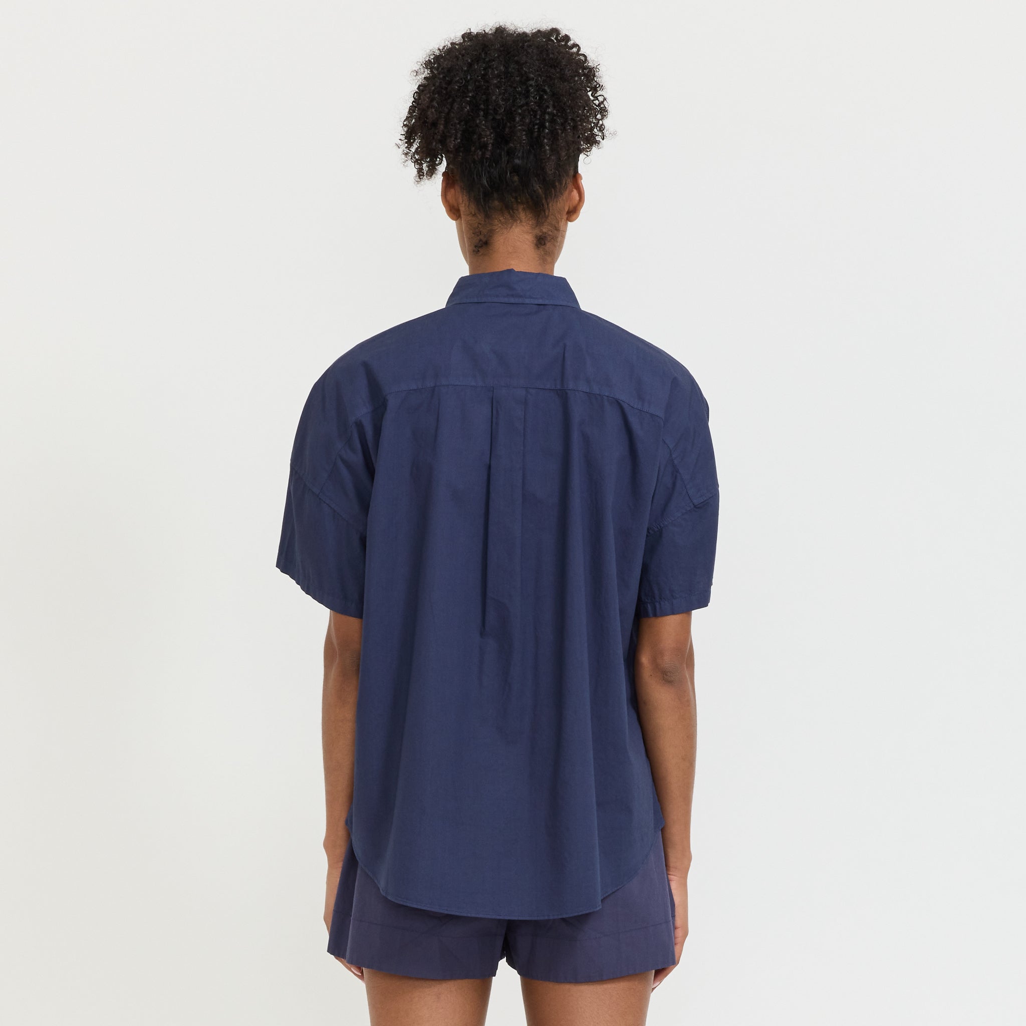 Chiara Short Sleeve Shirt Navy