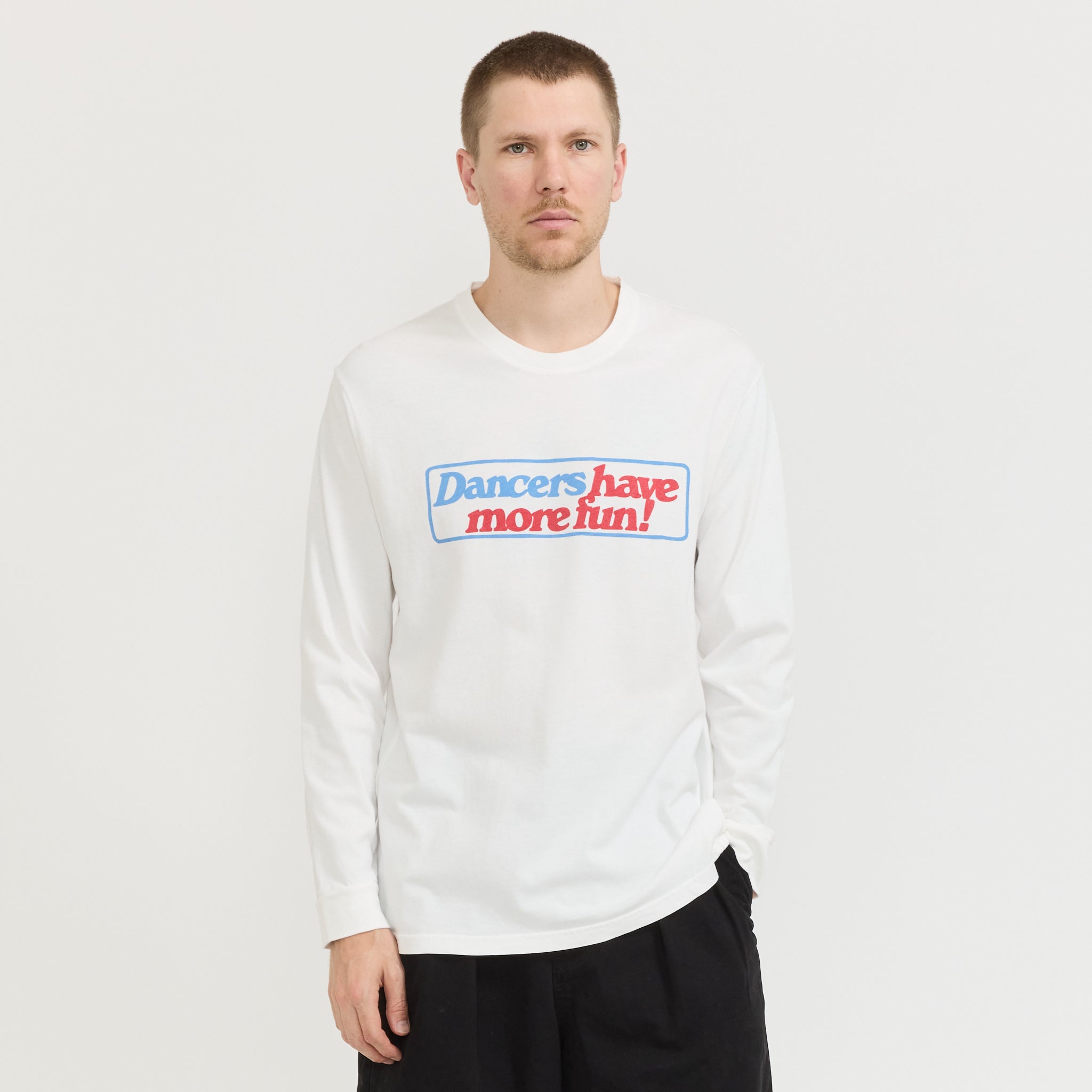 Magic Castles | Dancers Have More Fun LS Tee Off White | Maplestore
