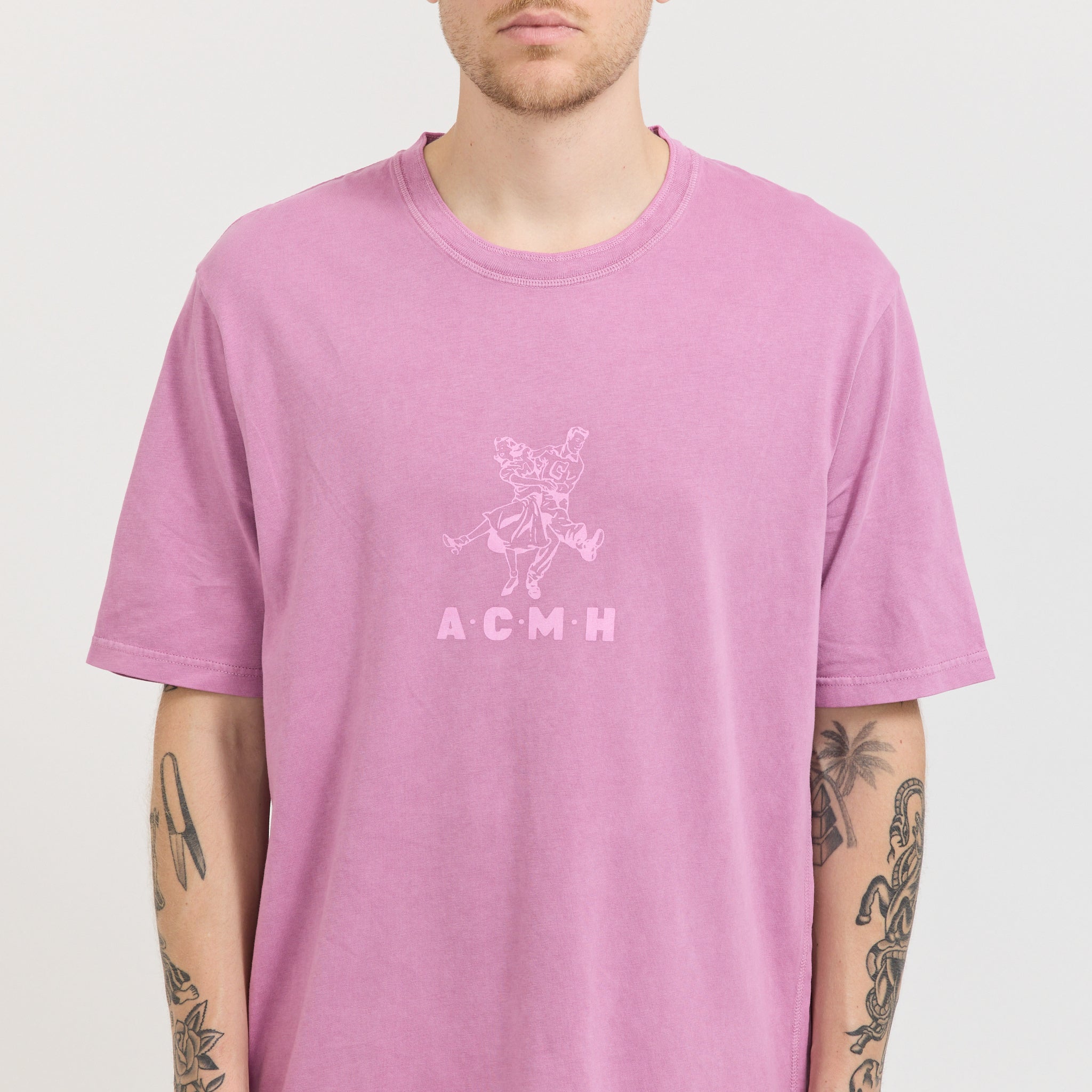 Dancers Only Tee Acid Pink