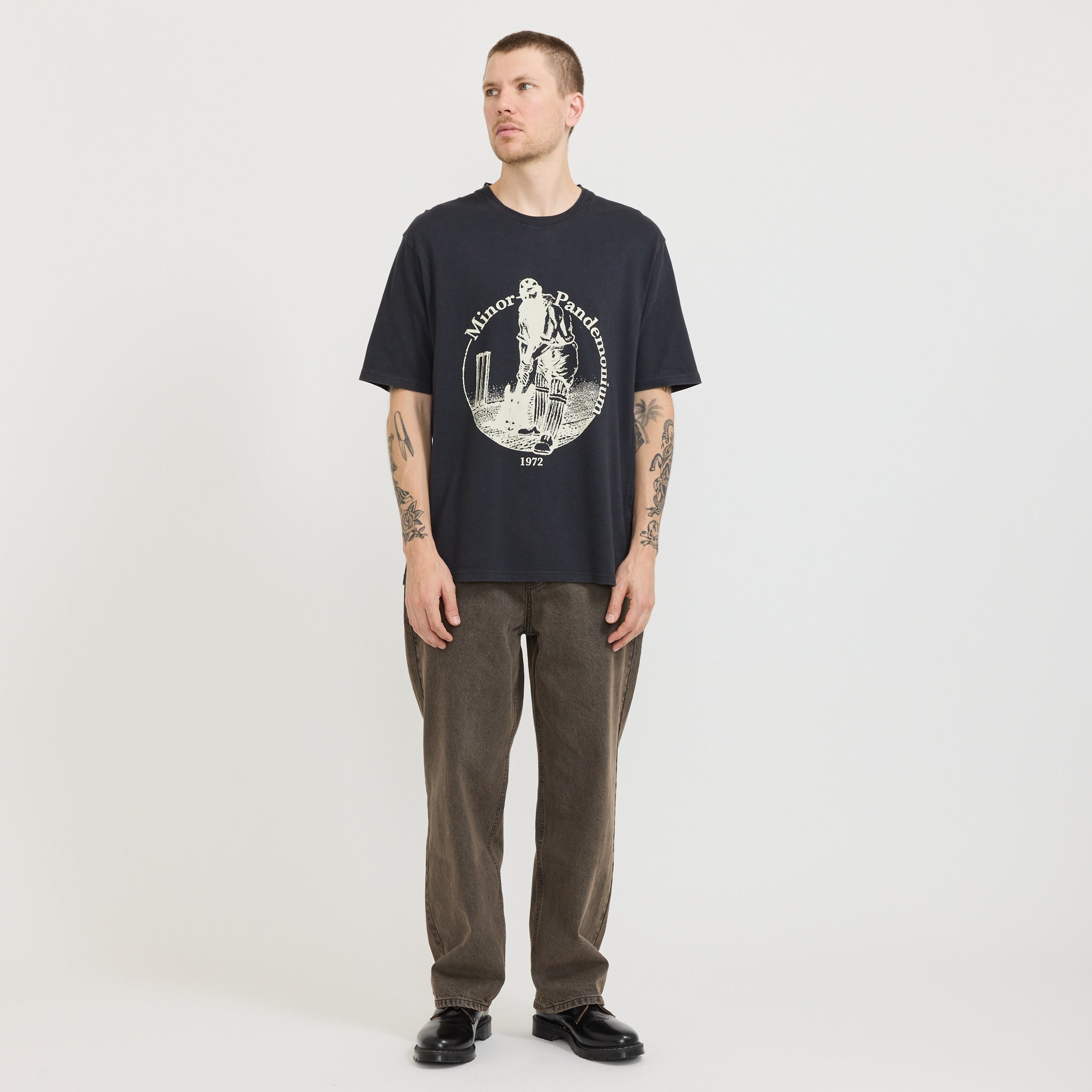 Minor Pandemonium World Tour Tee Vintage Black