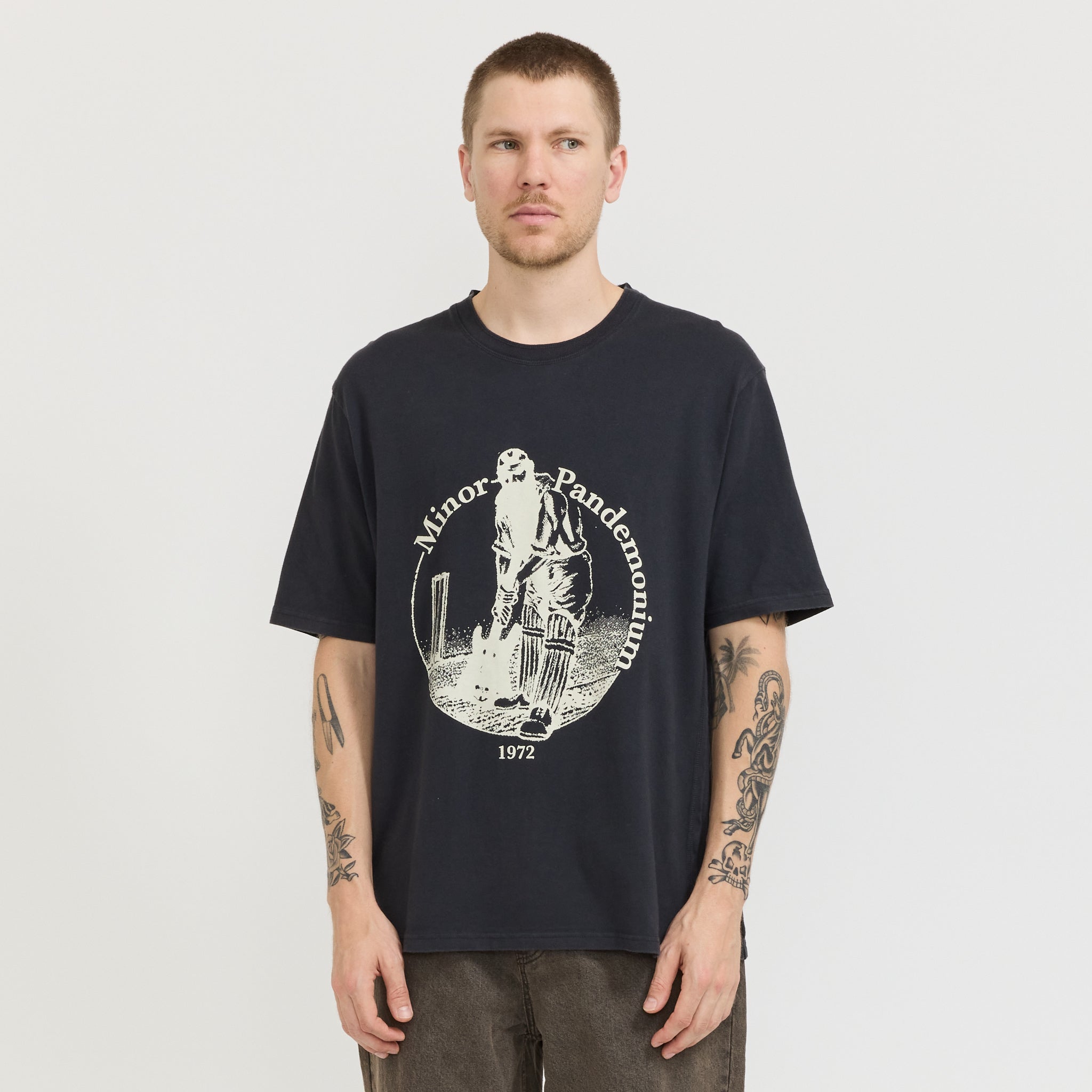 Minor Pandemonium World Tour Tee Vintage Black