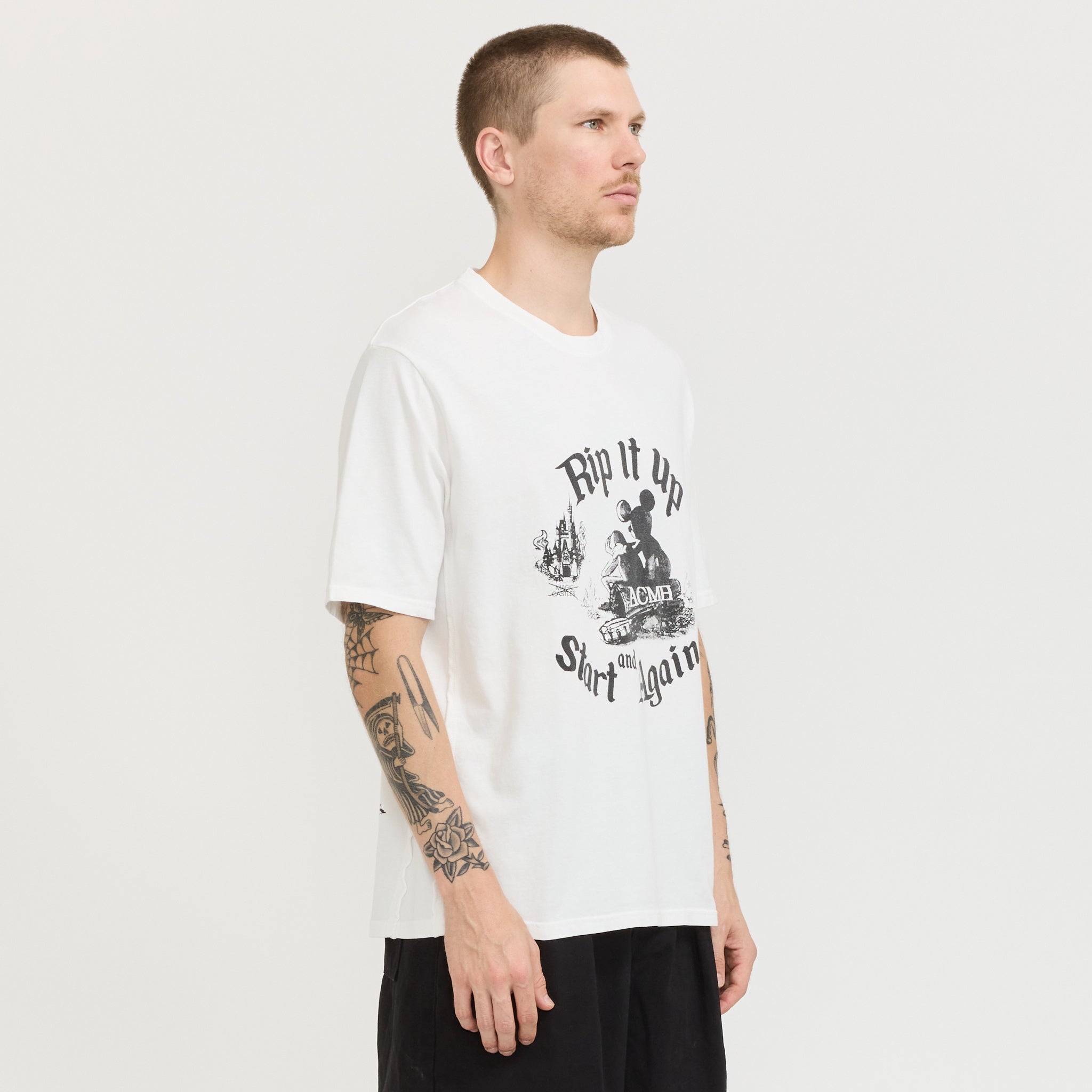 Rip It Up Tee Off White