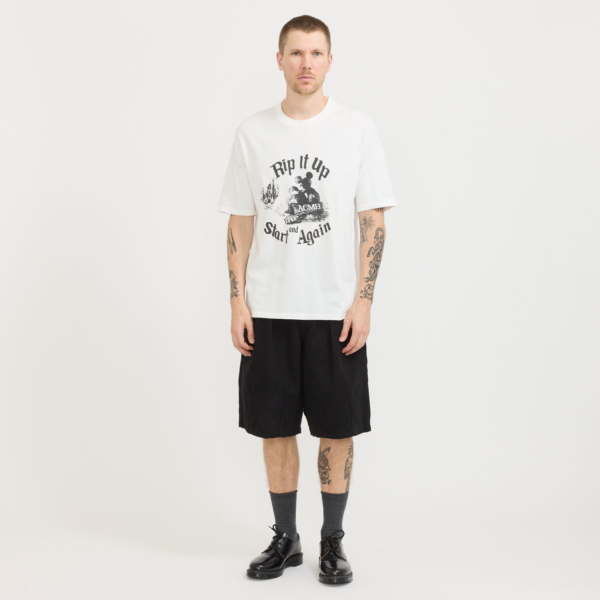 Rip It Up Tee Off White
