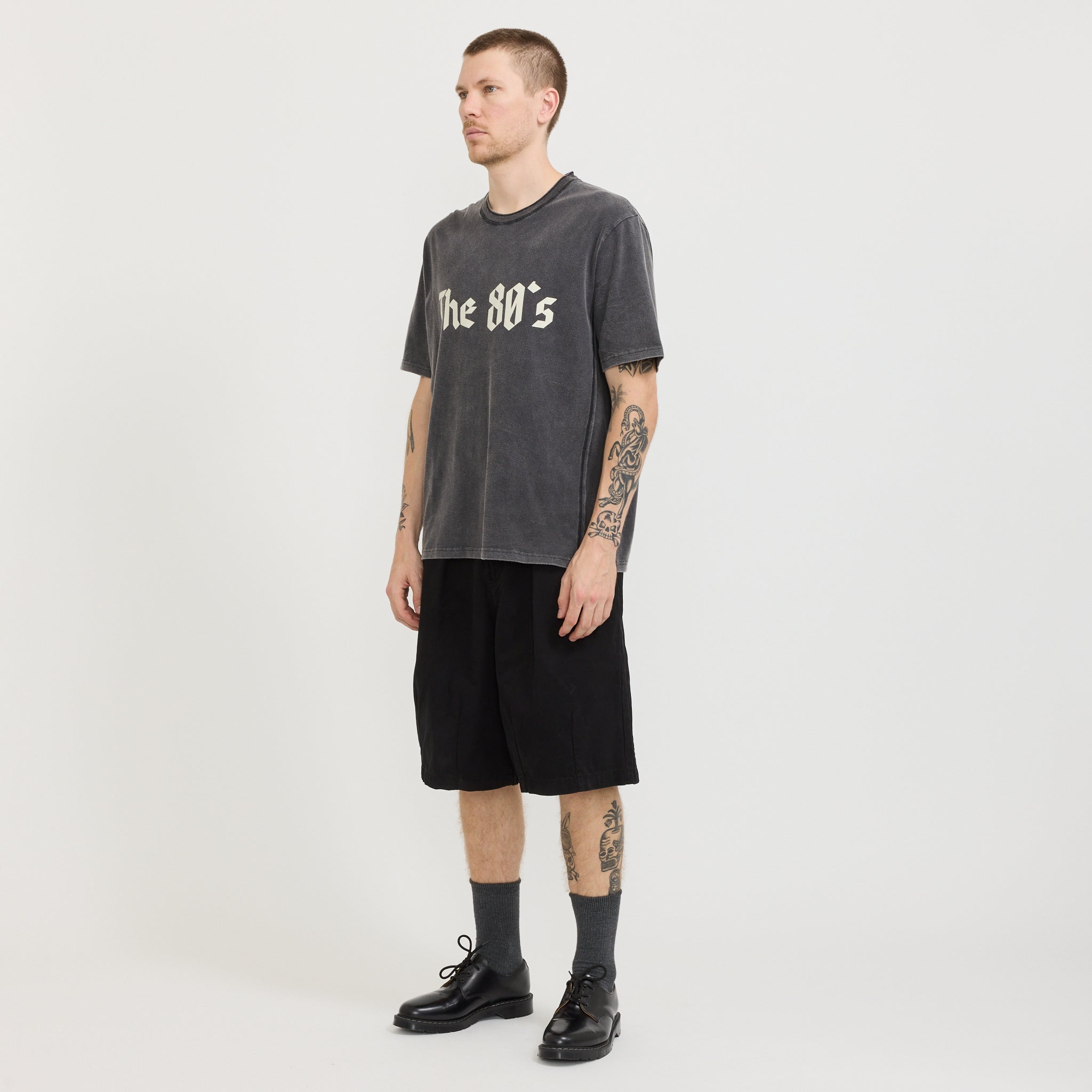The 80s Tee Strong Vintage Black