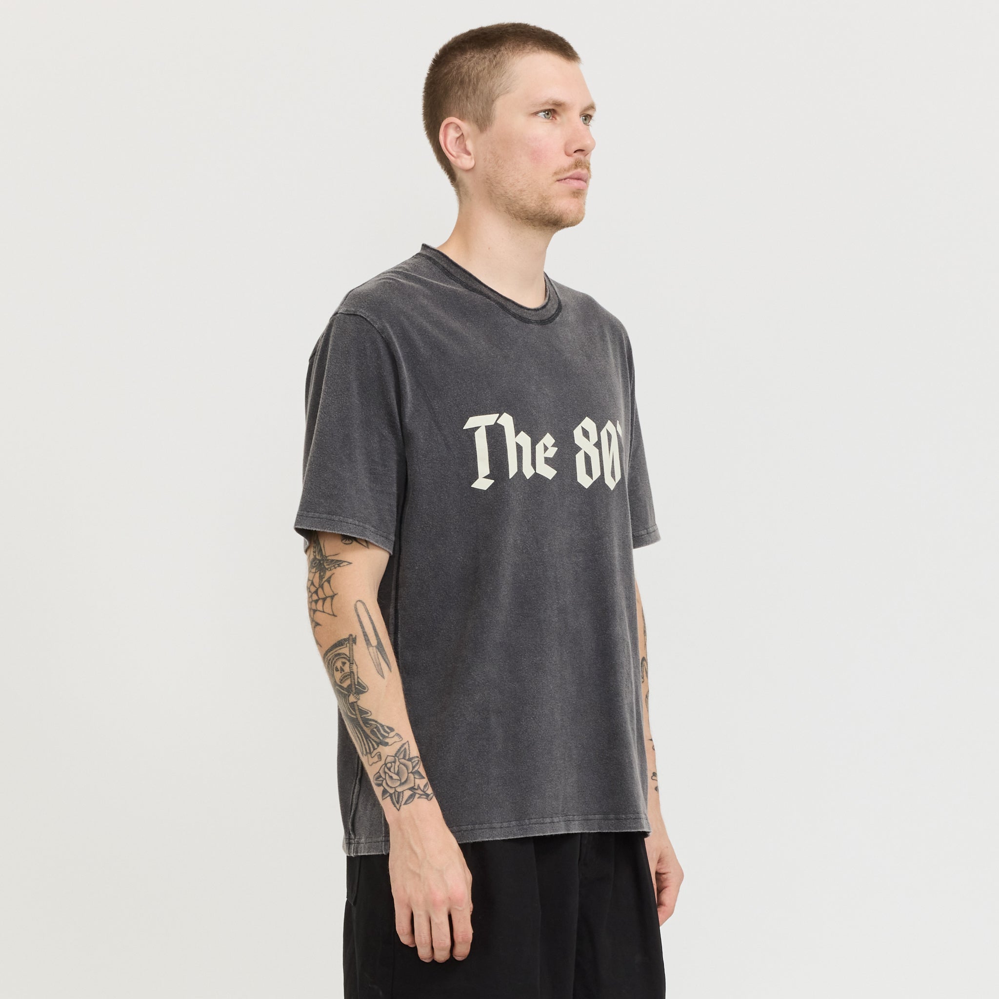 The 80s Tee Strong Vintage Black