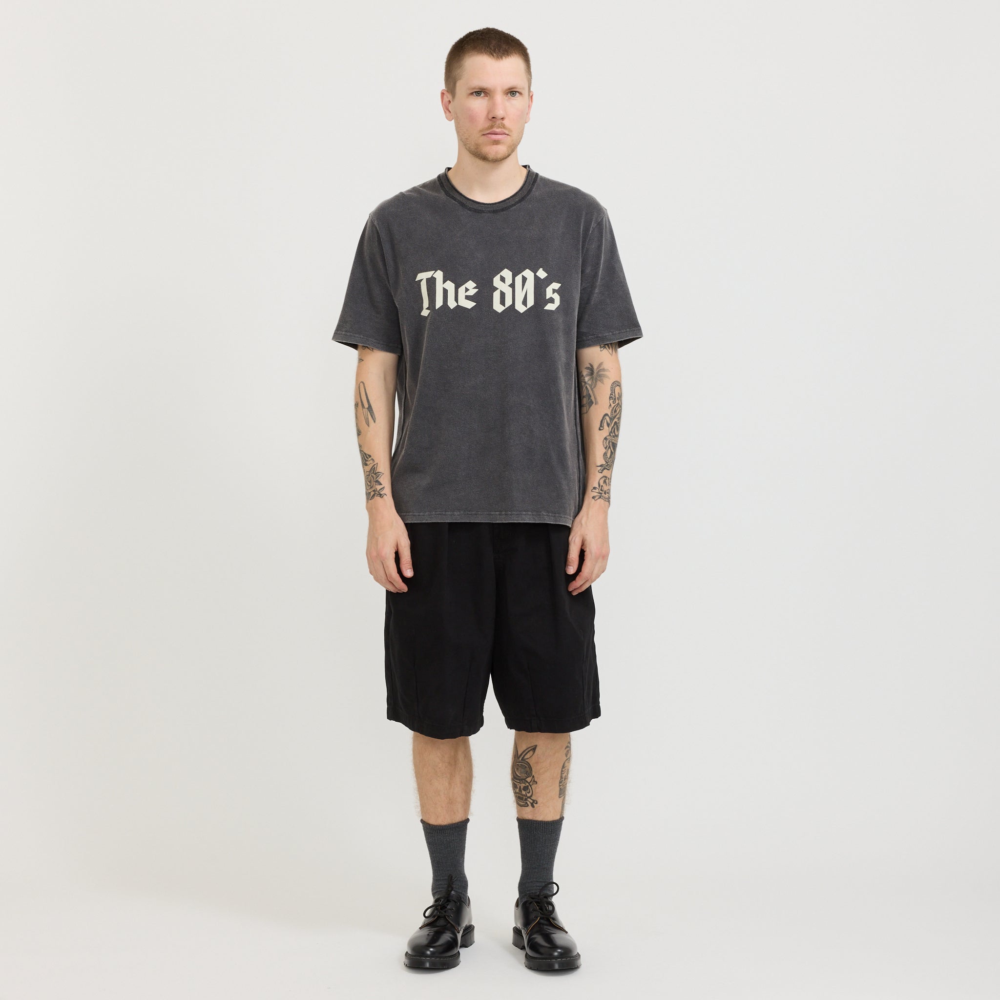 The 80s Tee Strong Vintage Black