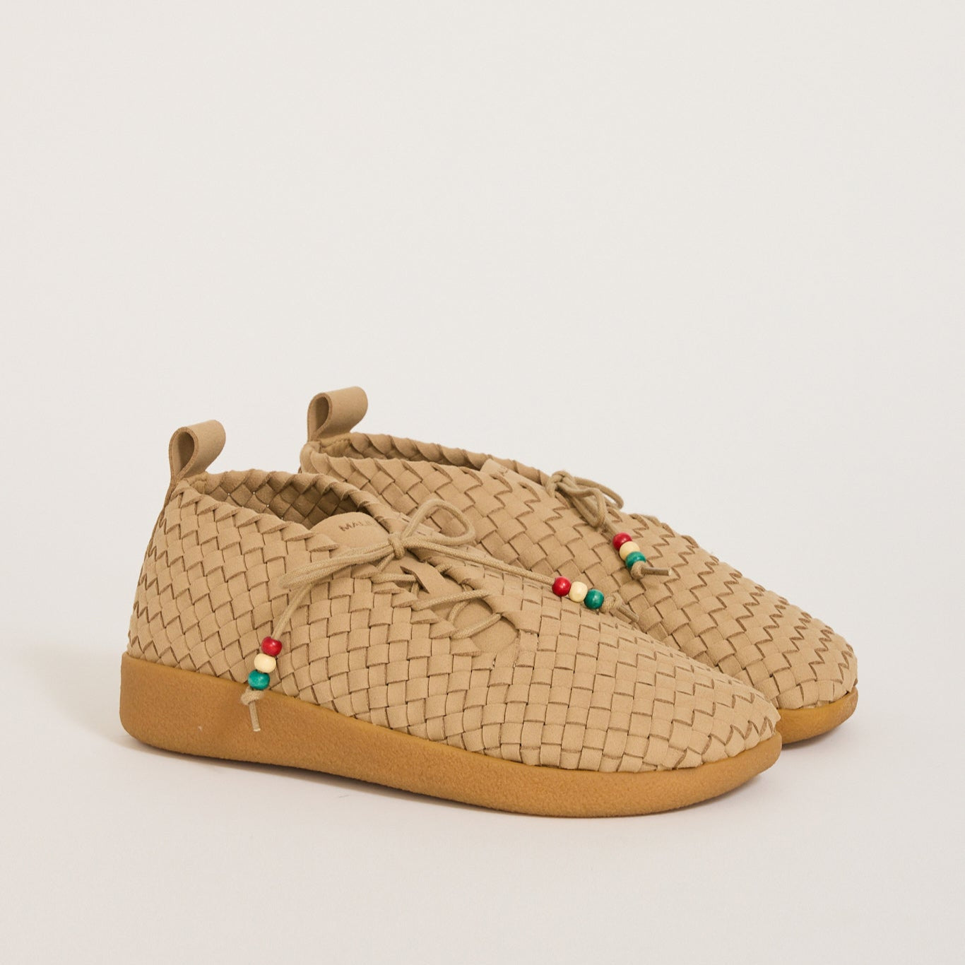 Malibu Sandals | Matador Chukka Low Suede Vegan Leather Beige/Tan | Maplestore