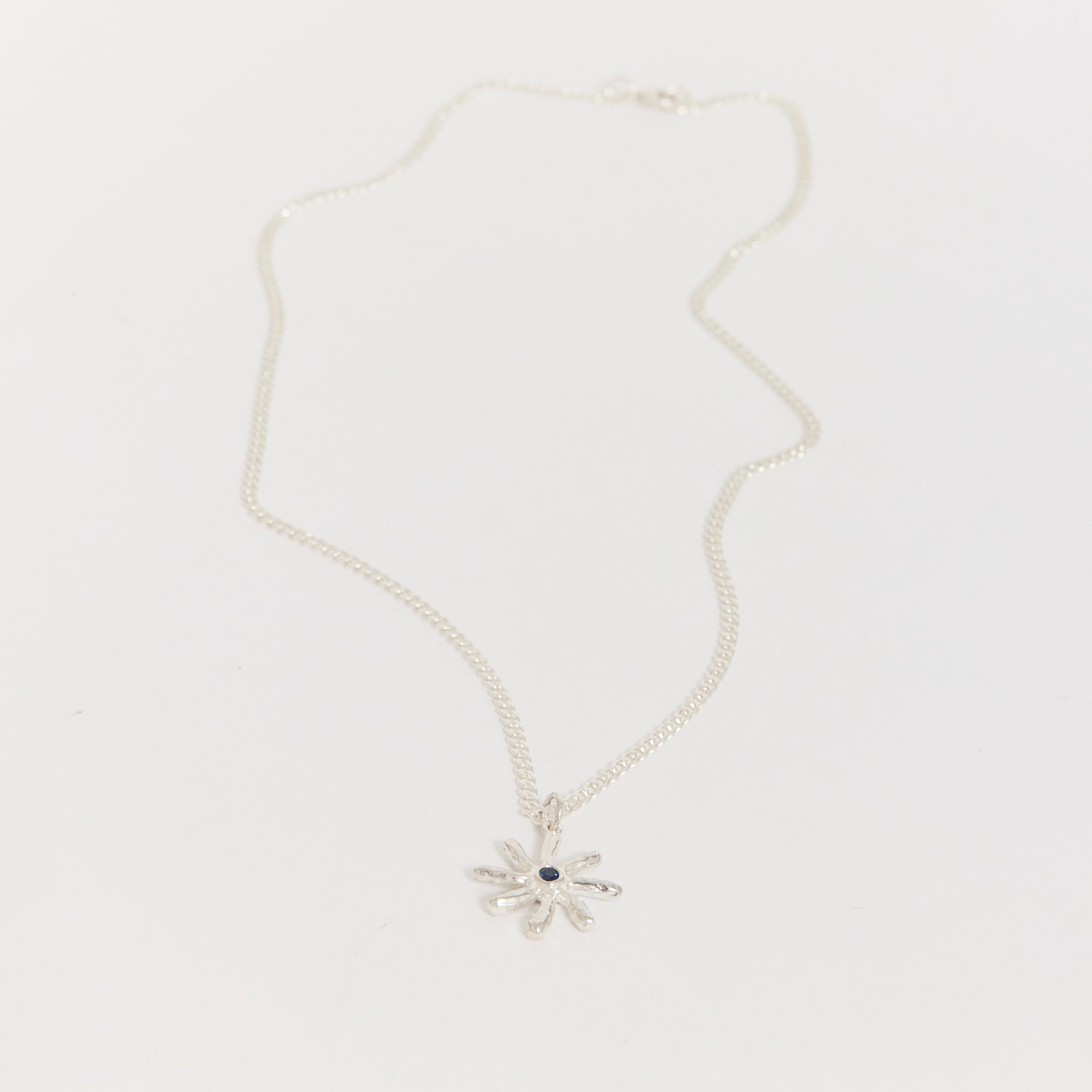 Rhythm Star Chain Silver/Blue Sapphire