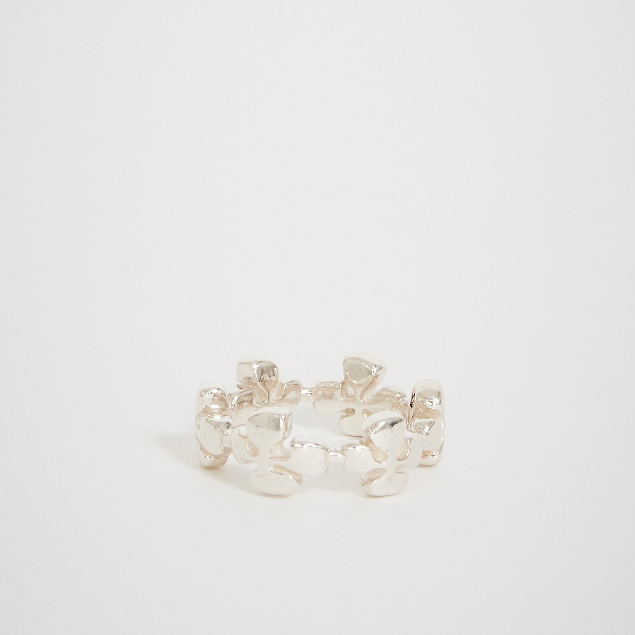 Cross Ring Silver