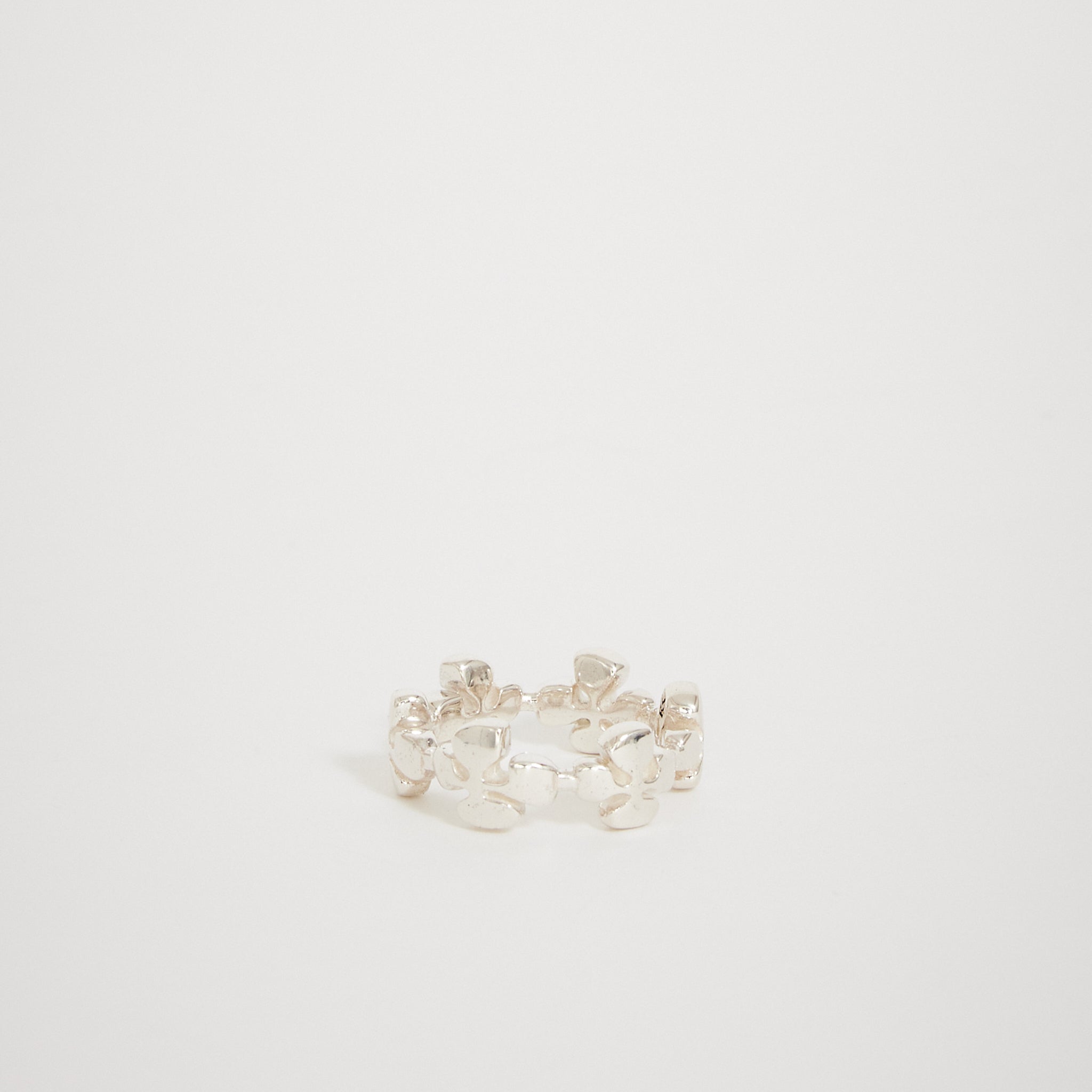 Maple Co. | Cross Ring Silver | Maplestore