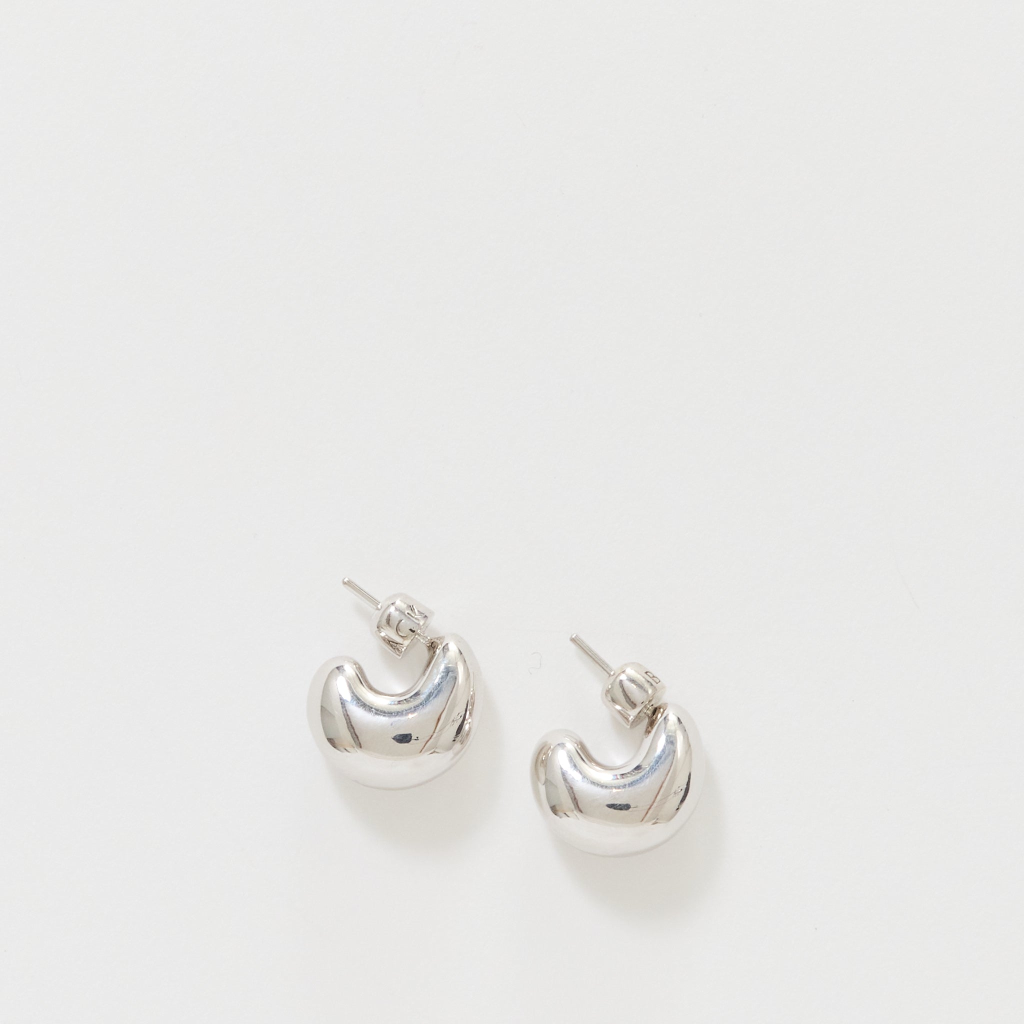 Maria Black | Tryvann Pillow Earring Silver | Maplestore