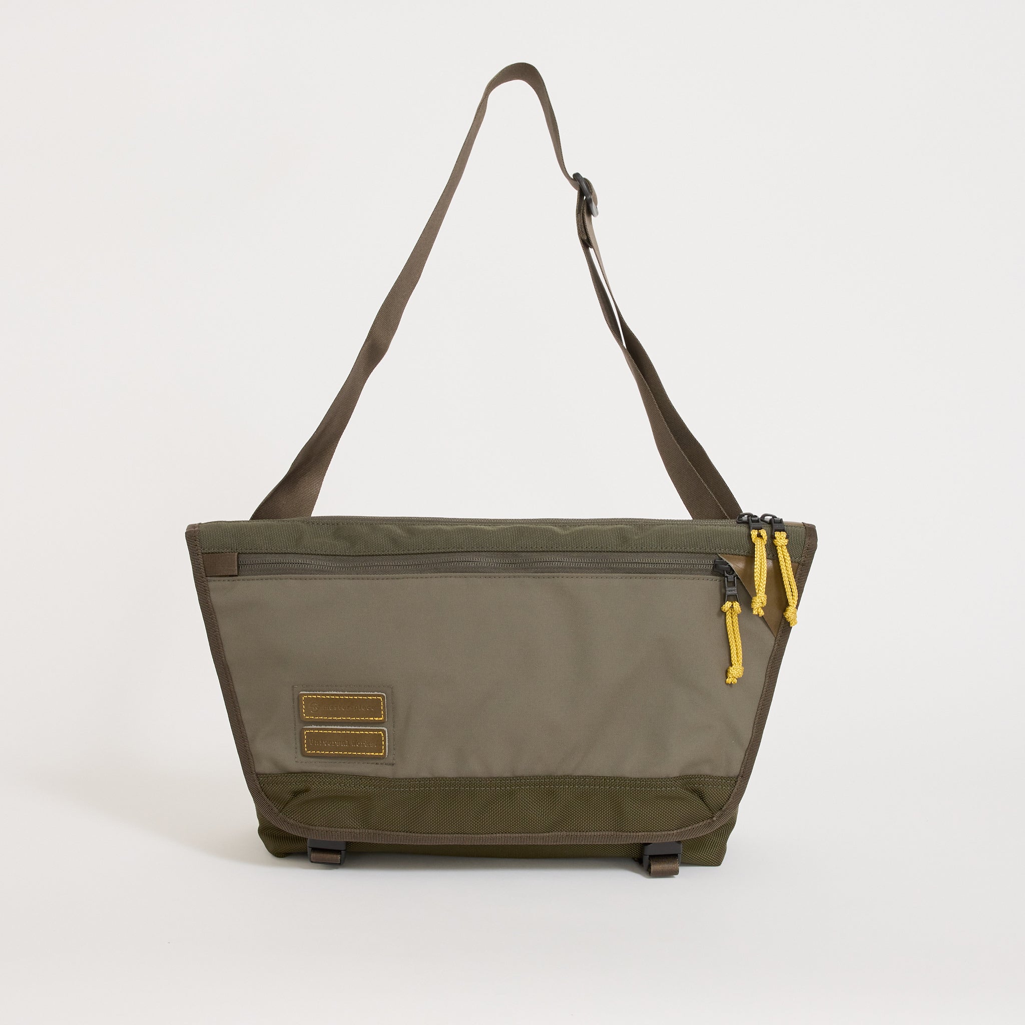Master-Piece x Universal Works Courier Bag Olive